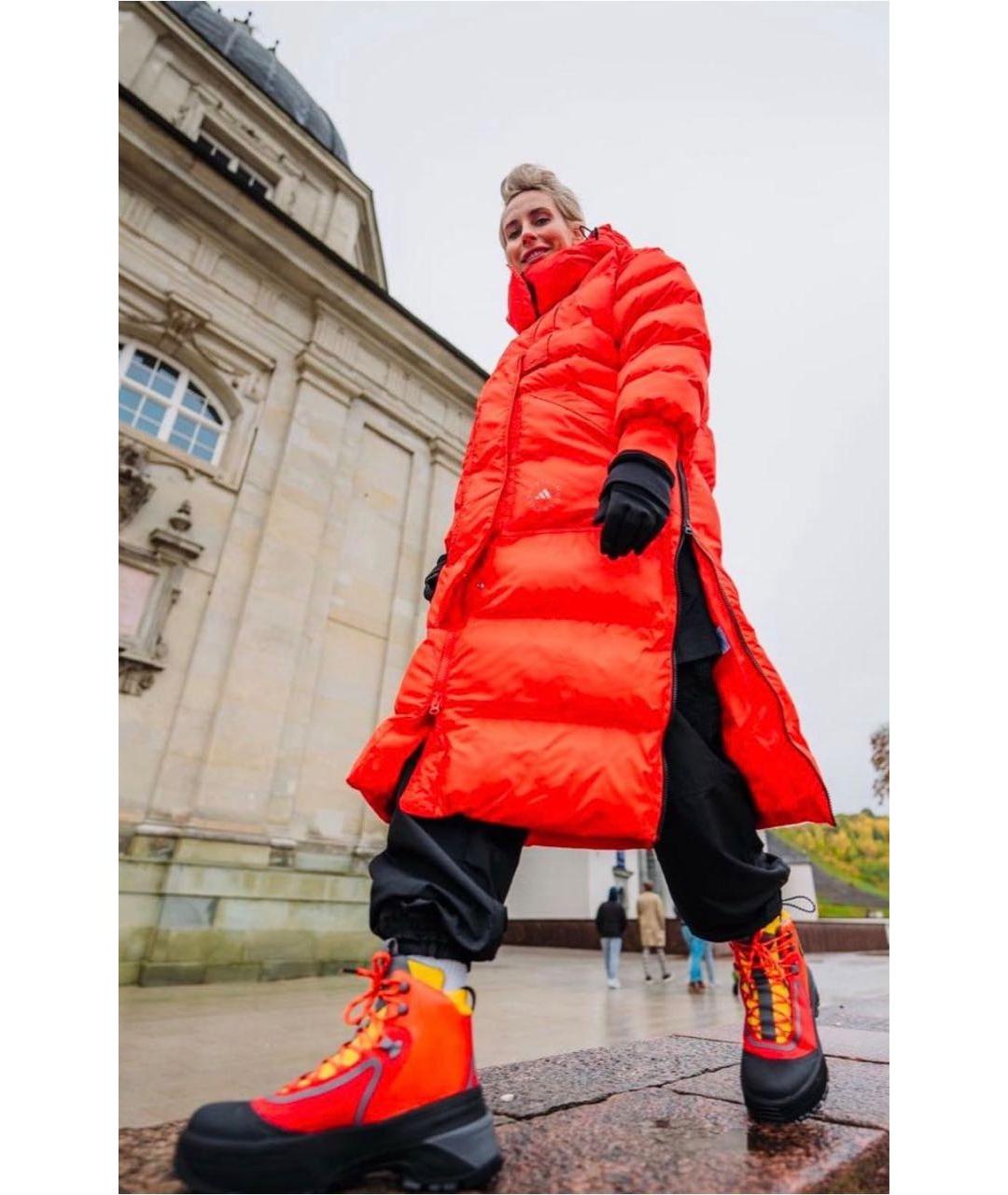 ADIDAS BY STELLA MCCARTNEY Красный пуховик, фото 3