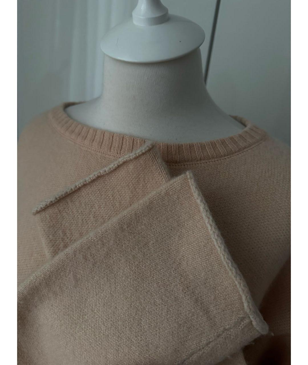 CHLOE Бежевый кашемировый джемпер / свитер, фото 4