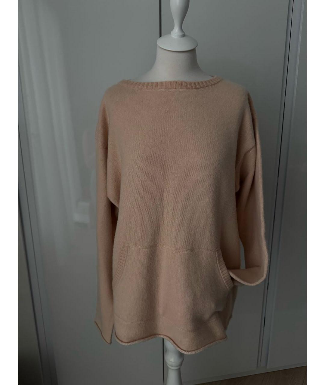 CHLOE Бежевый кашемировый джемпер / свитер, фото 8