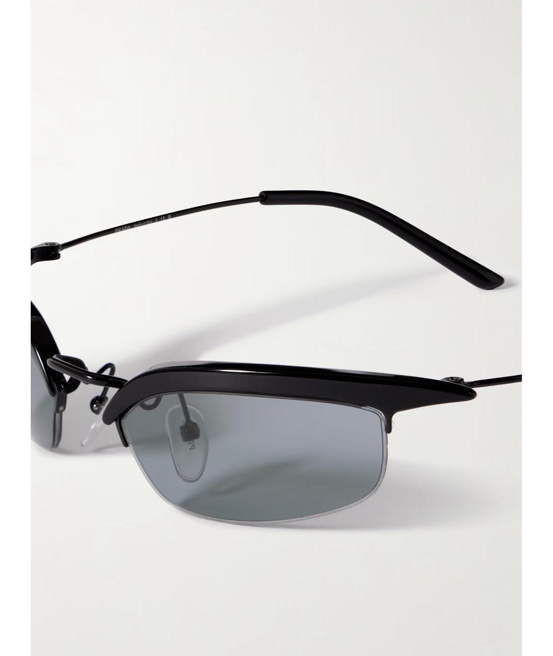 PRADA Черные солнцезащитные очки, фото 6