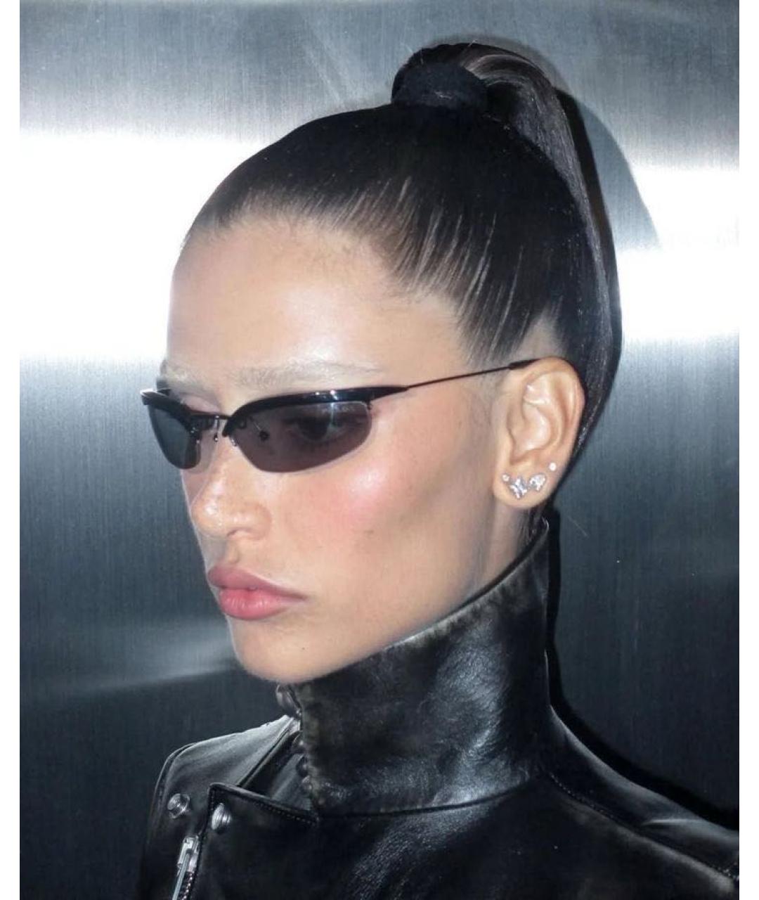 PRADA Черные солнцезащитные очки, фото 4