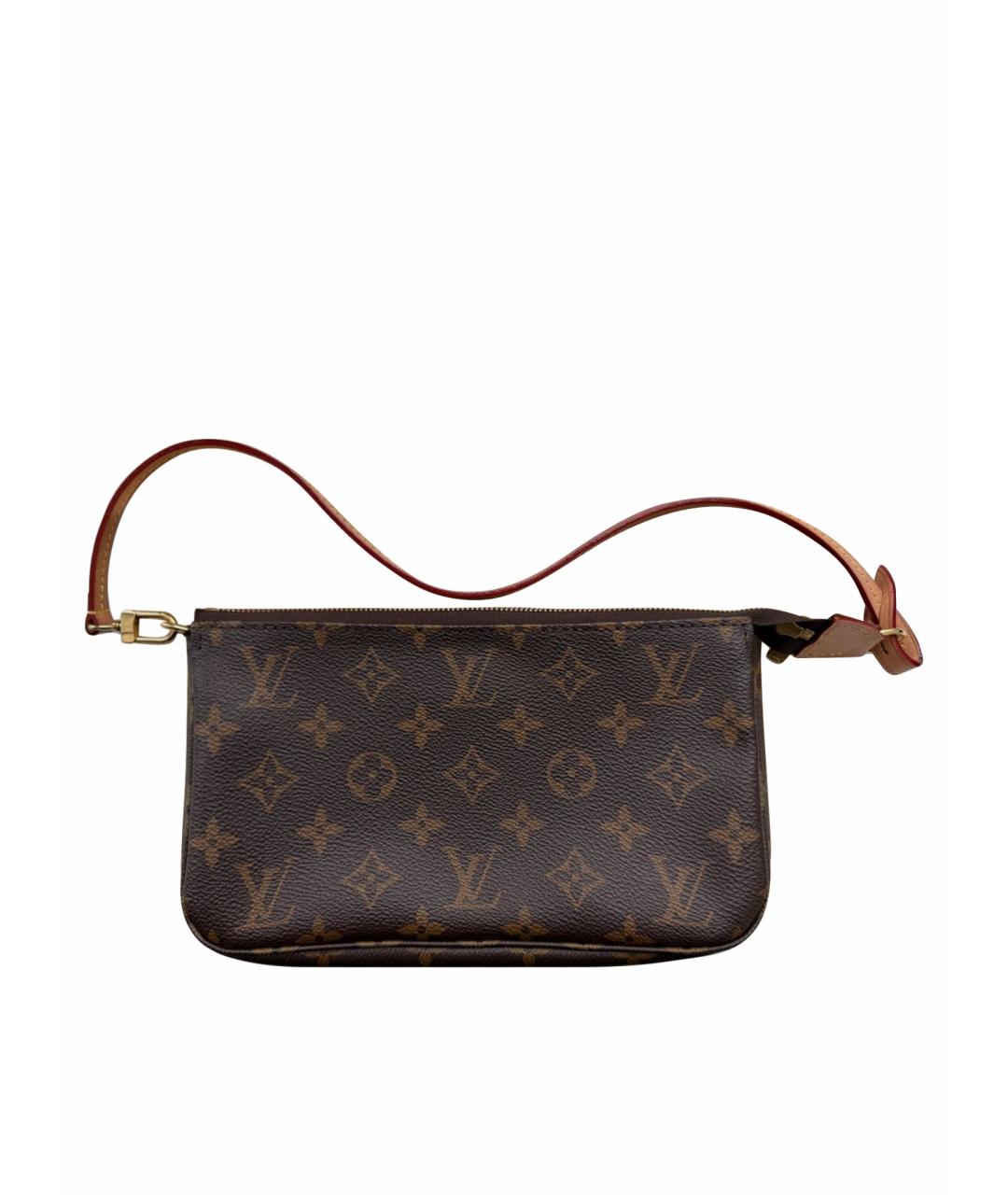 LOUIS VUITTON Коричневая сумка через плечо, фото 1