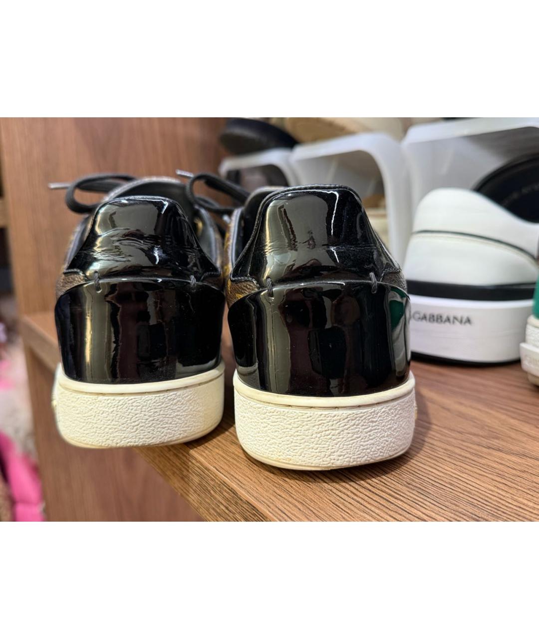 LOUIS VUITTON Коричневые кеды, фото 3