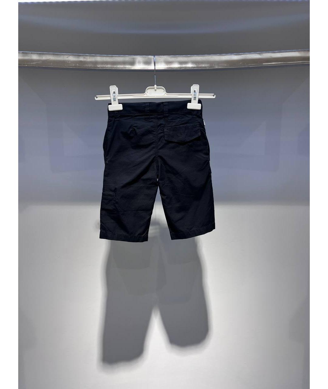 HUGO BOSS Черные хлопковые брюки и шорты, фото 3