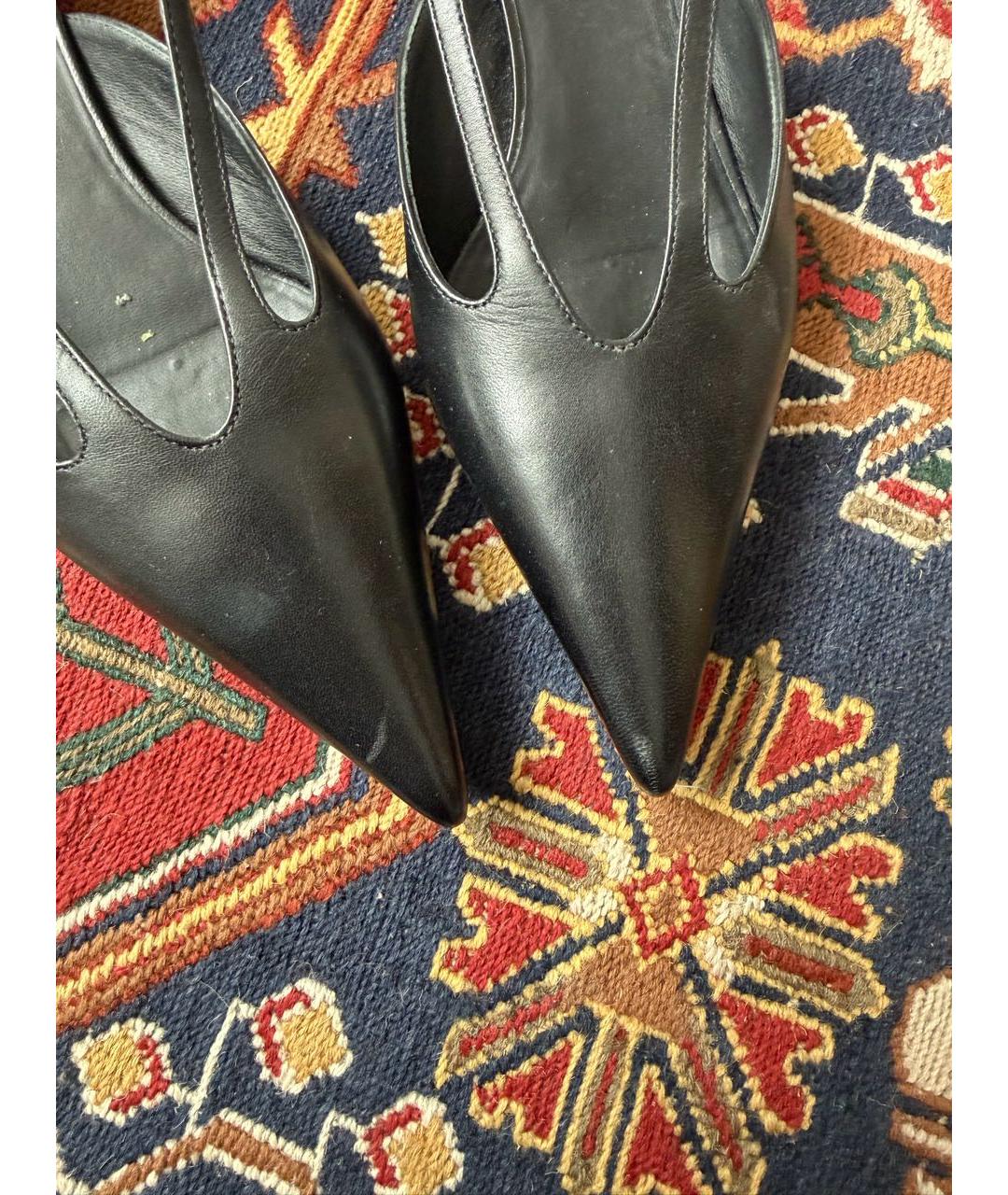 PROENZA SCHOULER Черные кожаные туфли, фото 6