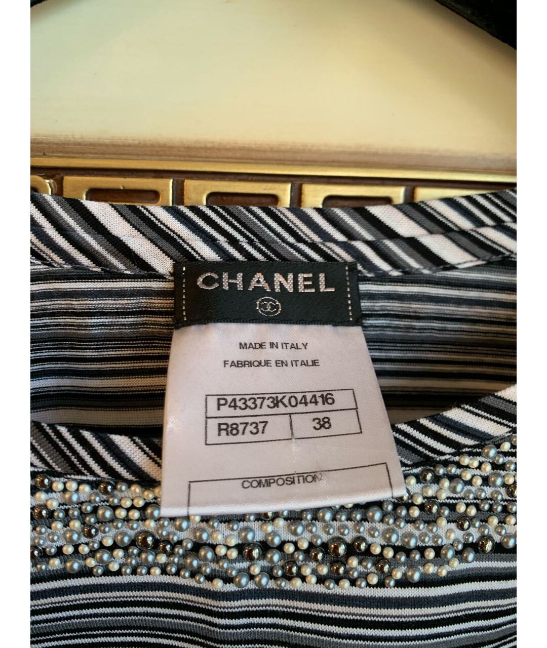 CHANEL Мульти футболка, фото 3
