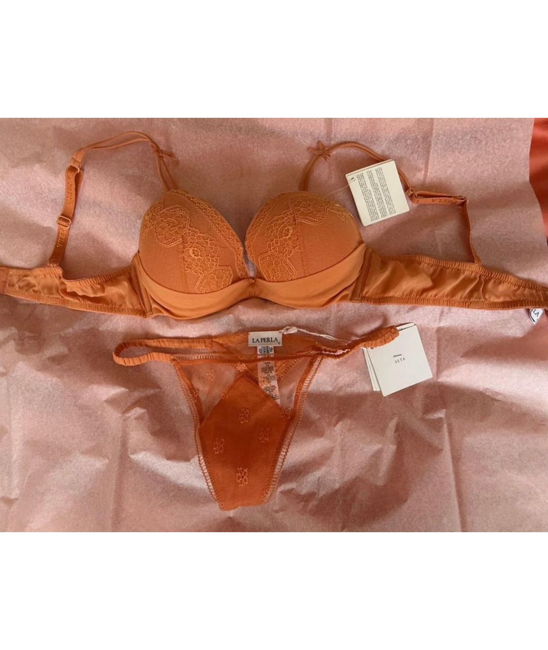 LA PERLA Оранжевый бюстгалтеры, фото 8