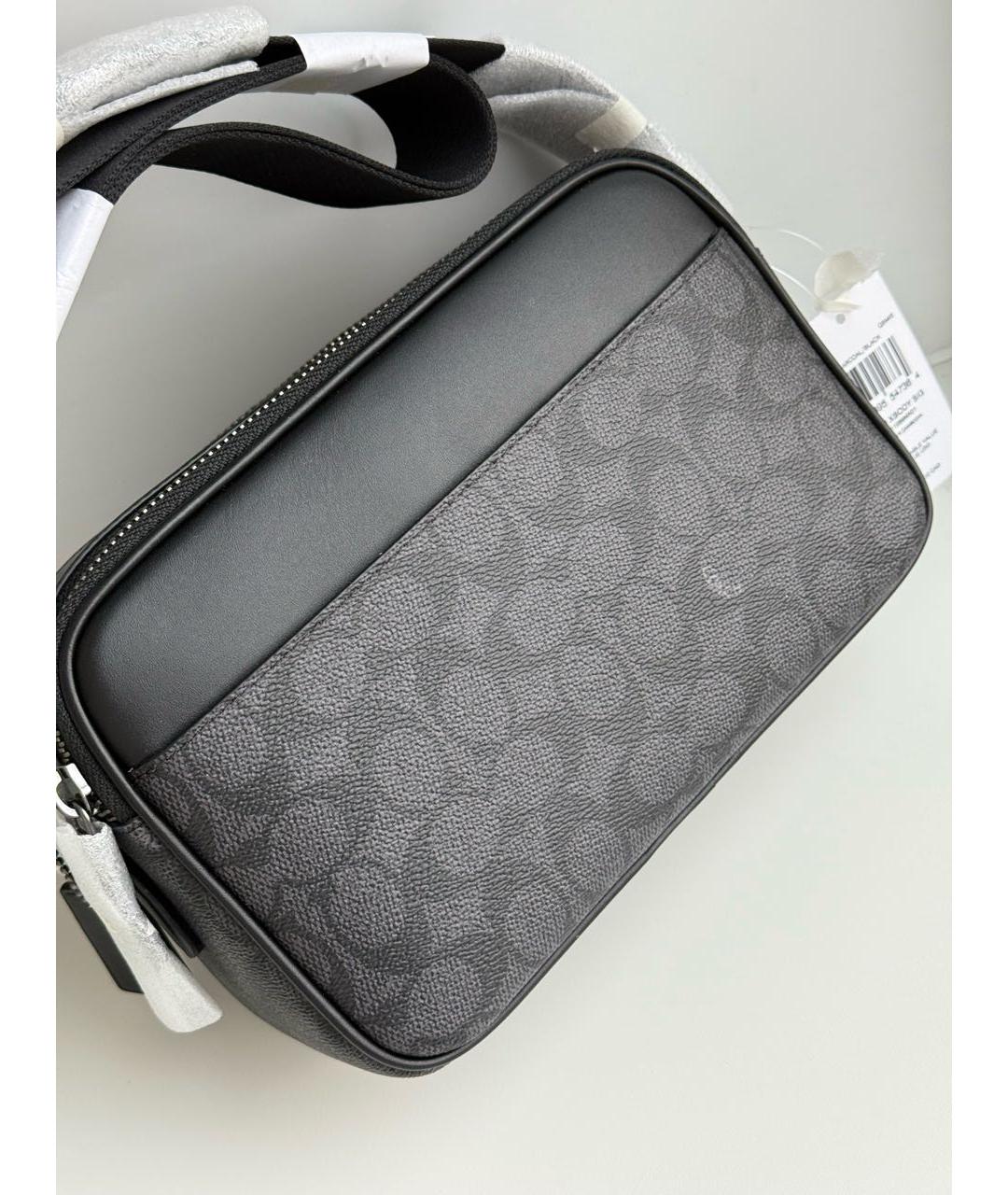 COACH Черная сумка на плечо, фото 3