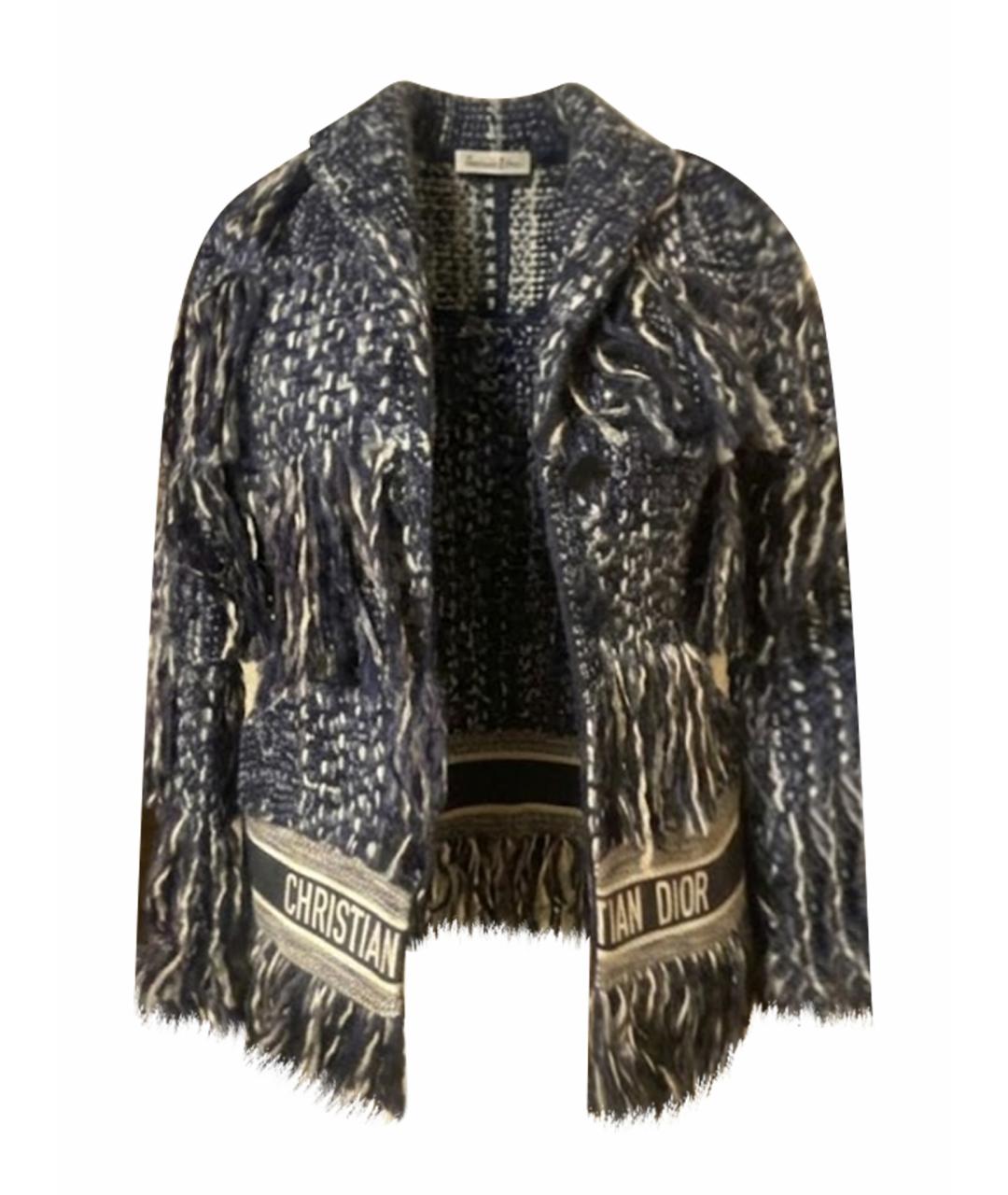 CHRISTIAN DIOR Синяя хлопковая куртка, фото 1