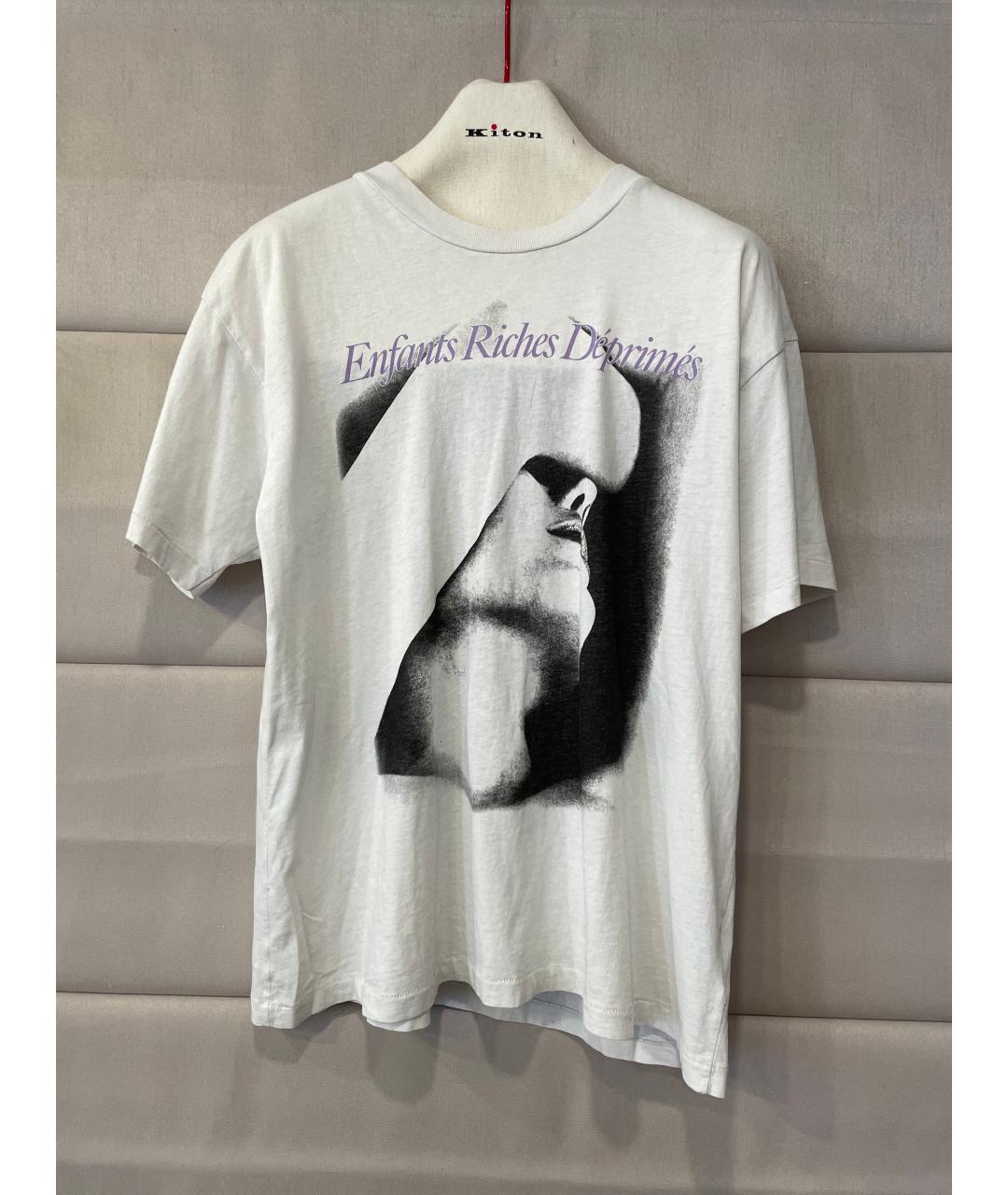 Enfants Riches Déprimés Белая хлопковая футболка, фото 4