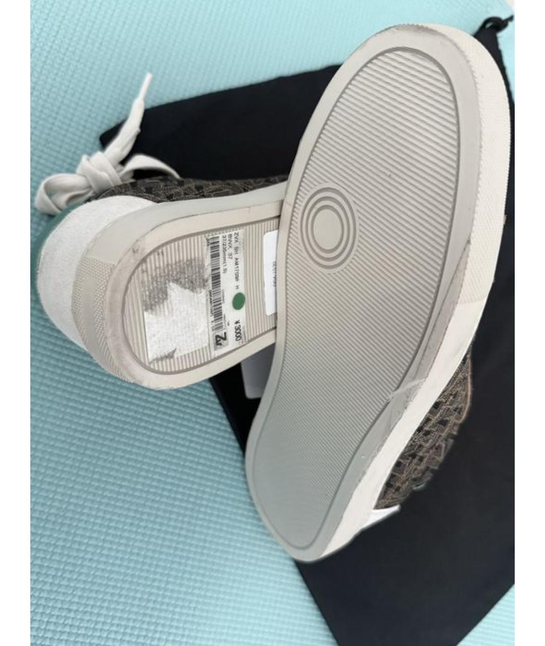 ZADIG & VOLTAIRE Коричневые кеды, фото 6