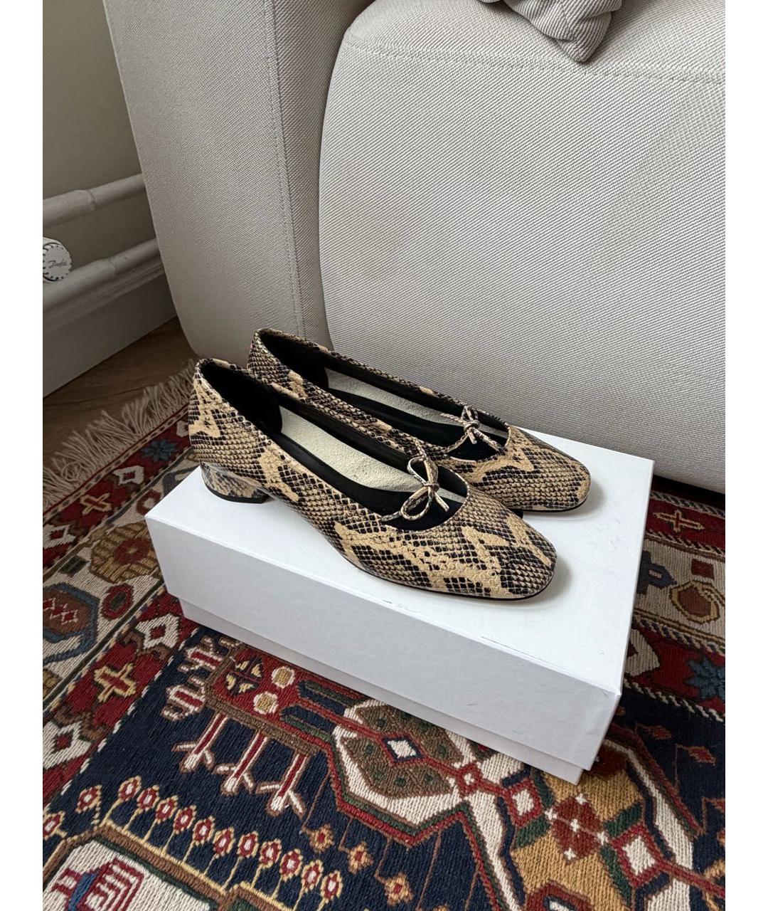 AEYDE Мульти кожаные балетки, фото 2