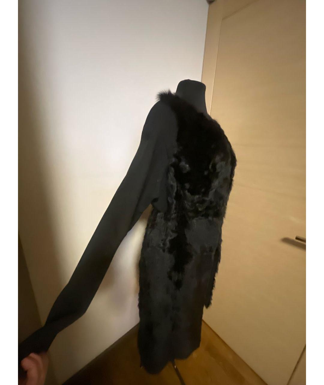 MARNI Черное шерстяное пальто, фото 4
