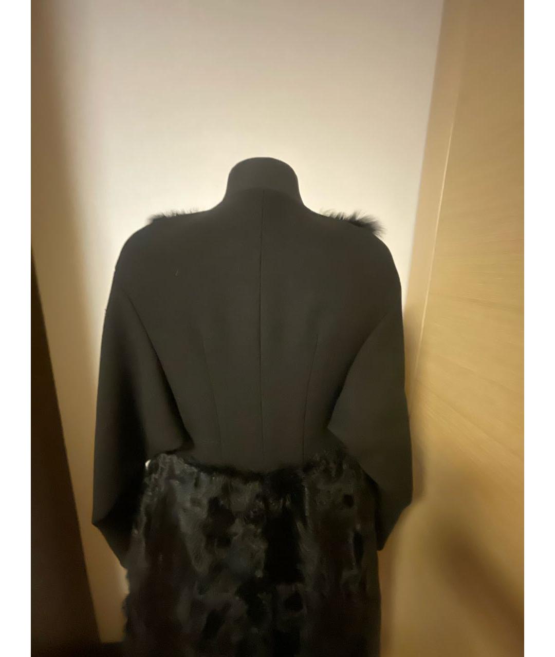 MARNI Черное шерстяное пальто, фото 3