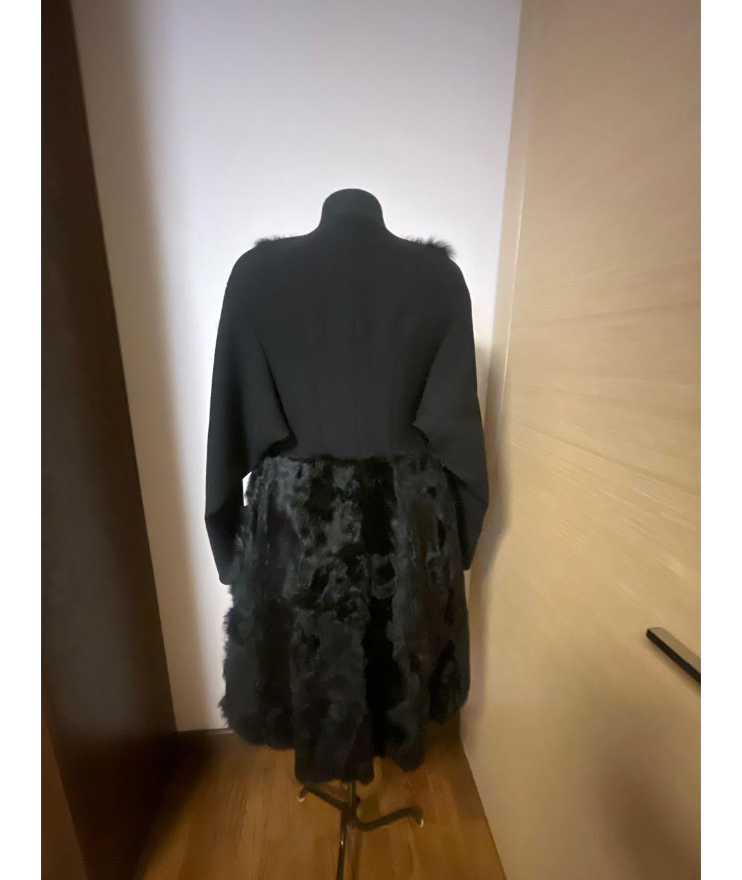 MARNI Черное шерстяное пальто, фото 2