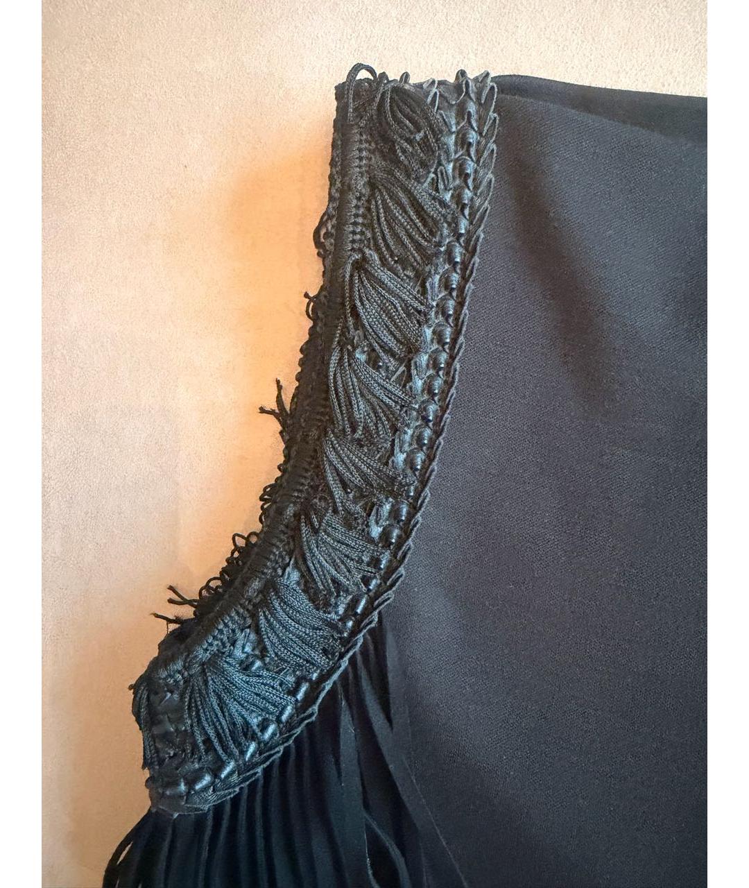 DSQUARED2 Черная шерстяная жилетка, фото 4