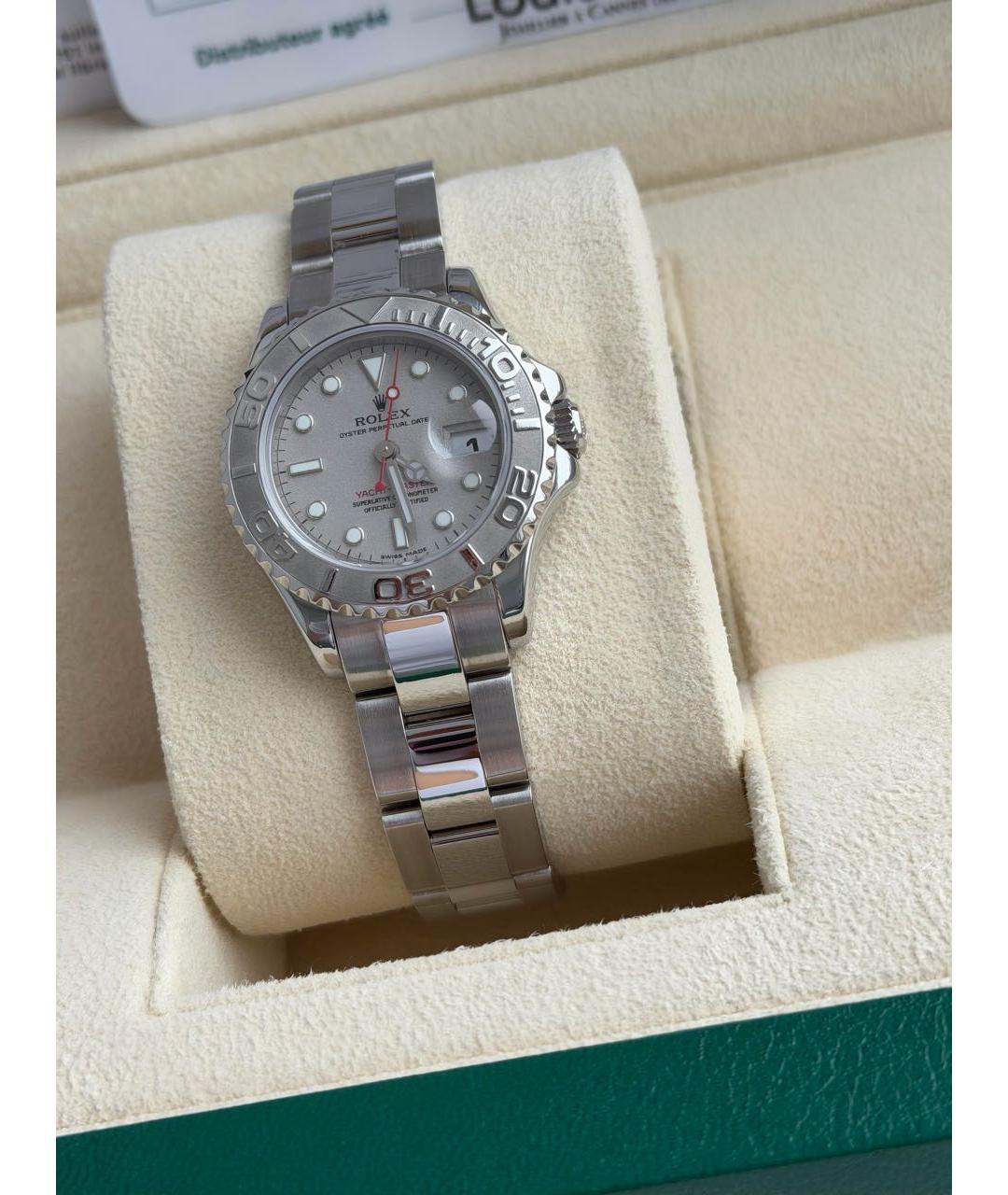 ROLEX Серебряные часы, фото 2