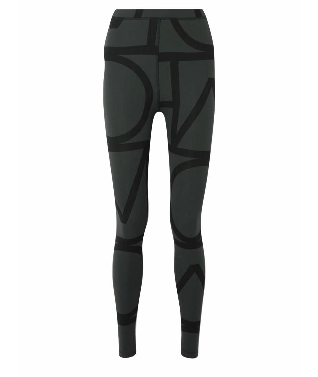 TOTEME Серые леггинсы и велосипедки, фото 1