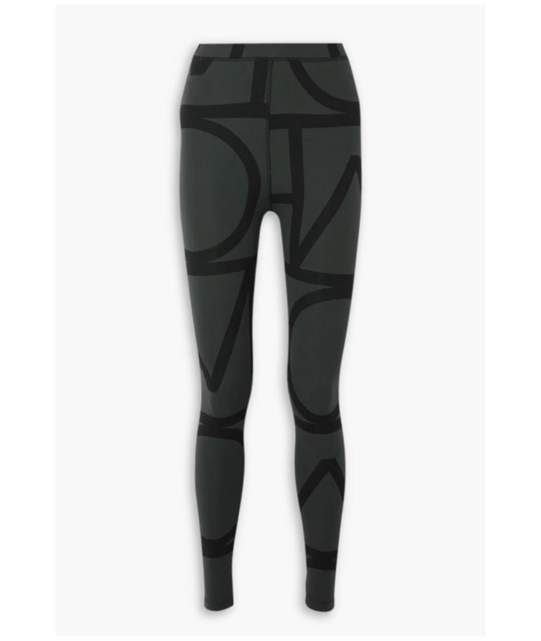 TOTEME Серые леггинсы и велосипедки, фото 6