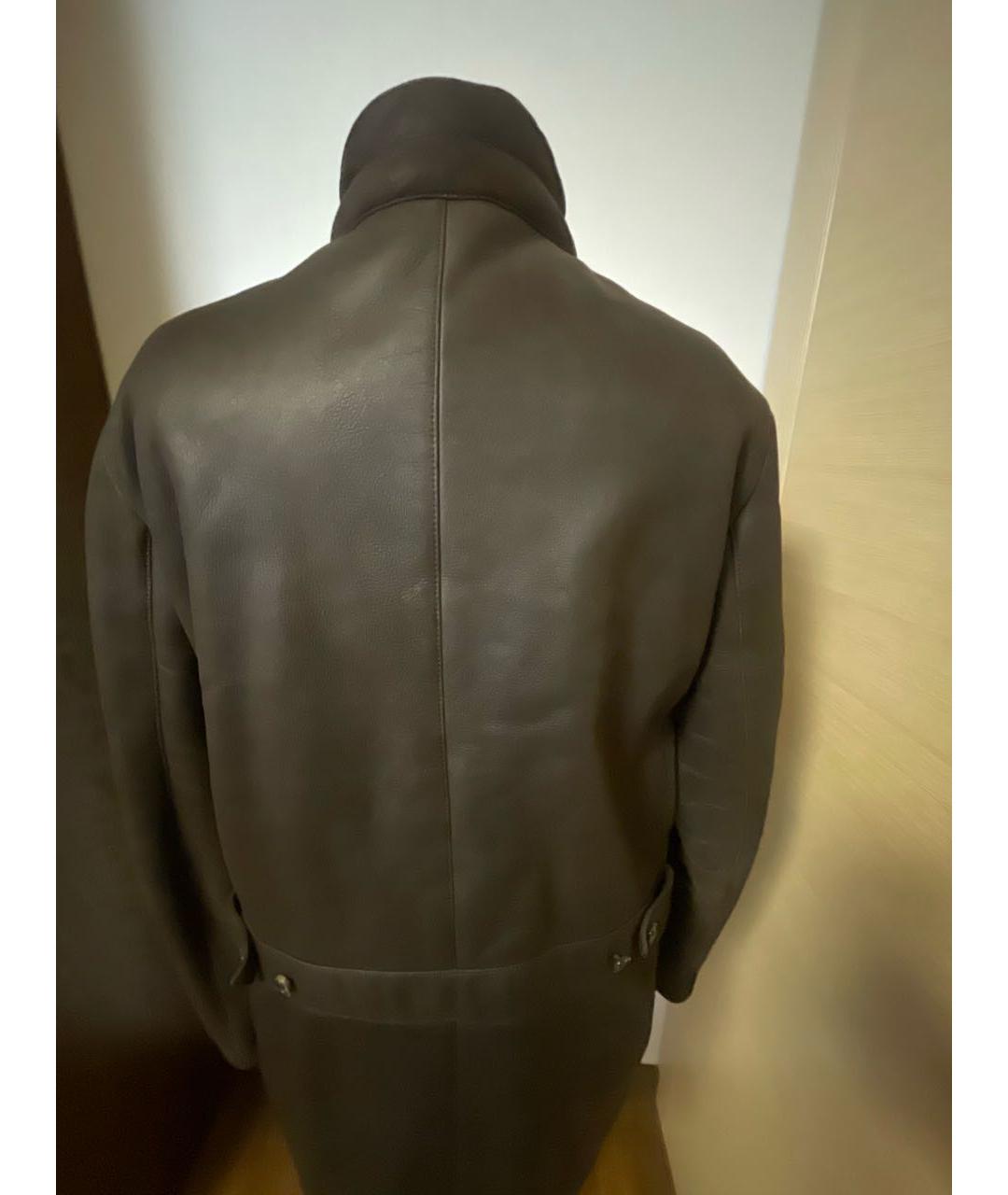 LORO PIANA Коричневая дубленка/шуба, фото 3