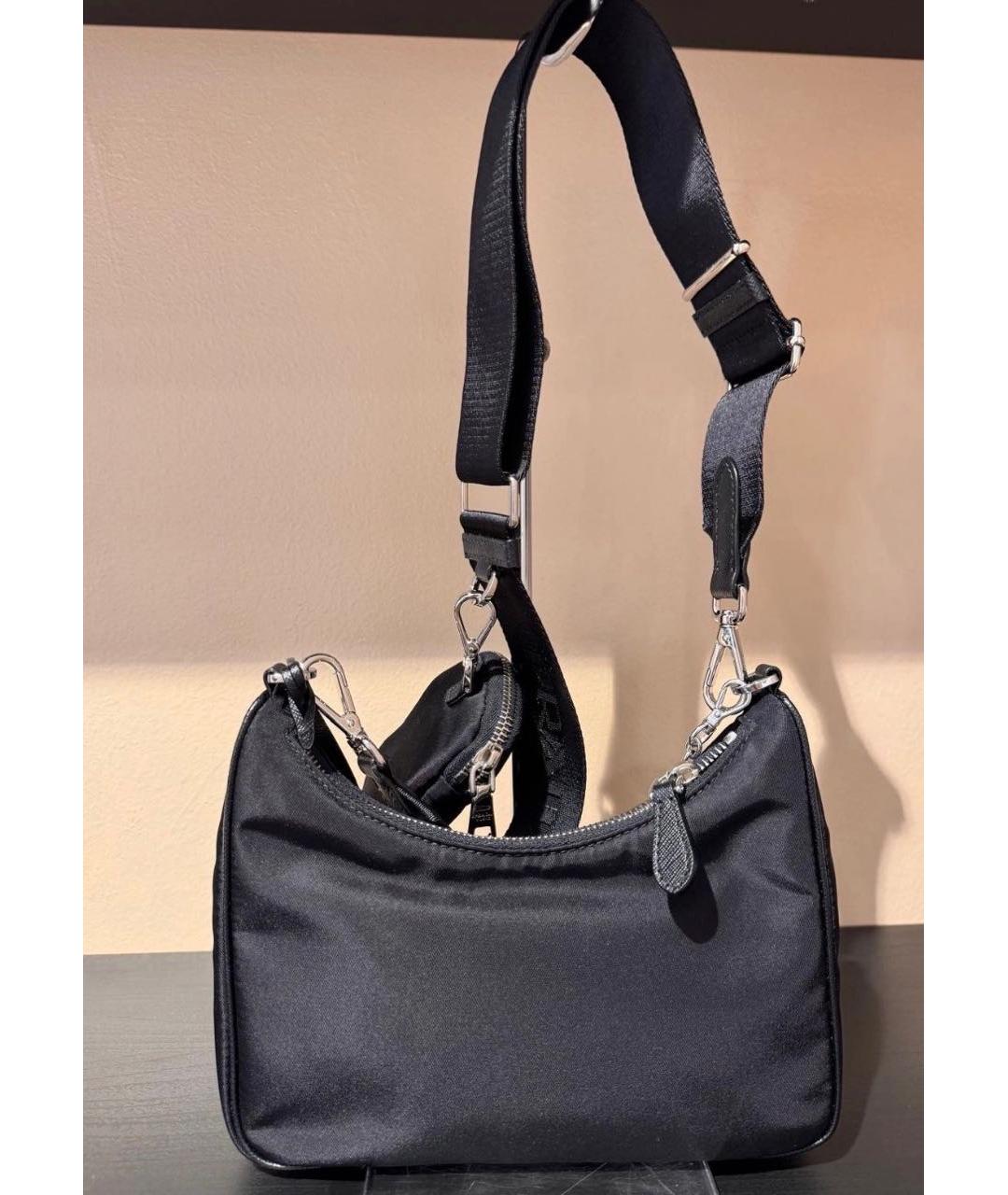 PRADA Черная сумка через плечо, фото 2