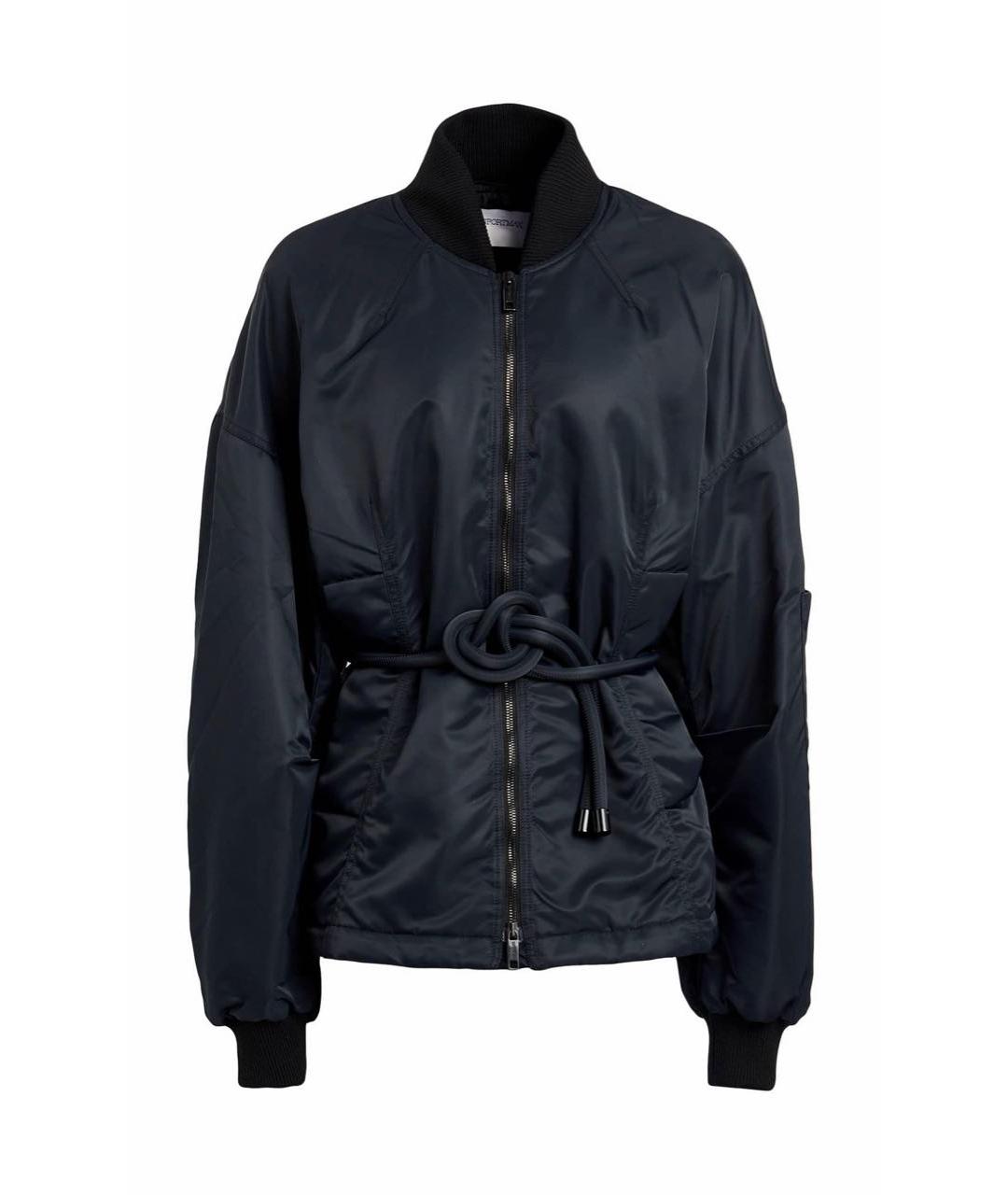 SPORTMAX Черная синтетическая куртка, фото 6