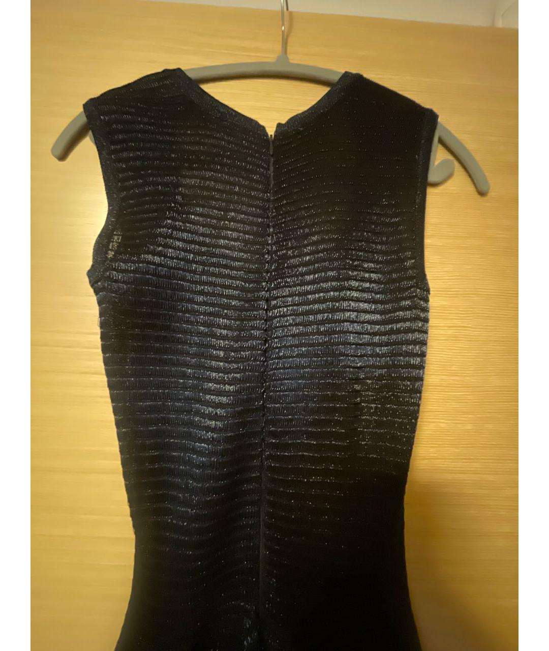 ALAIA Синее вискозное повседневное платье, фото 3