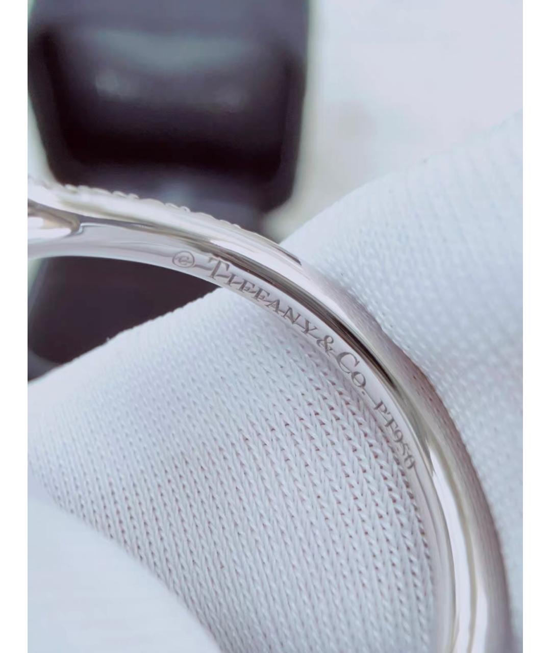 TIFFANY&CO Белое платиновое кольцо, фото 7
