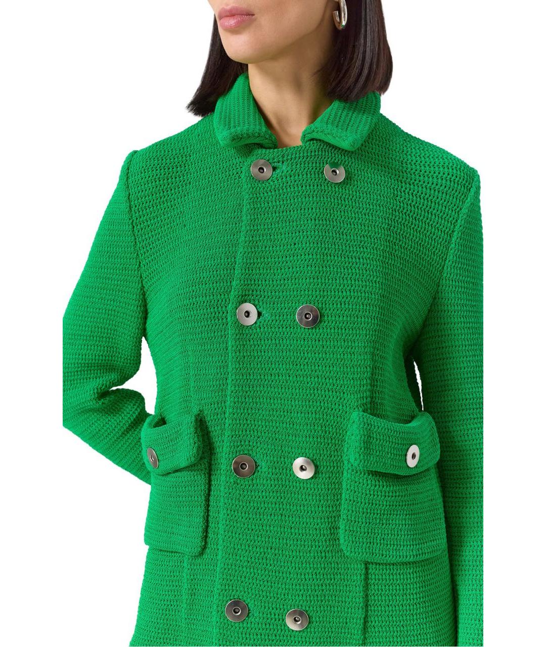 BOTTEGA VENETA Зеленый жакет/пиджак, фото 5