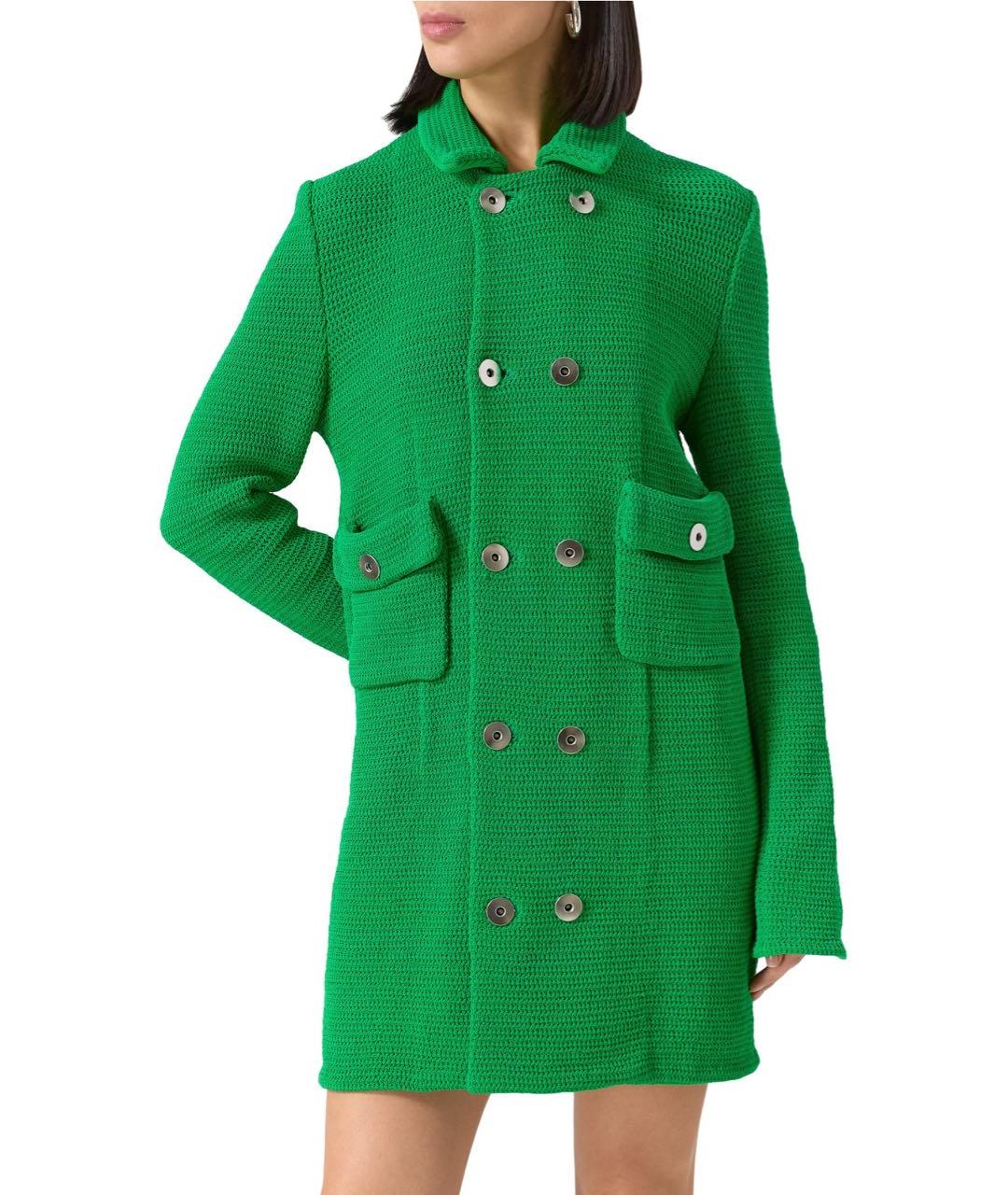 BOTTEGA VENETA Зеленый жакет/пиджак, фото 3