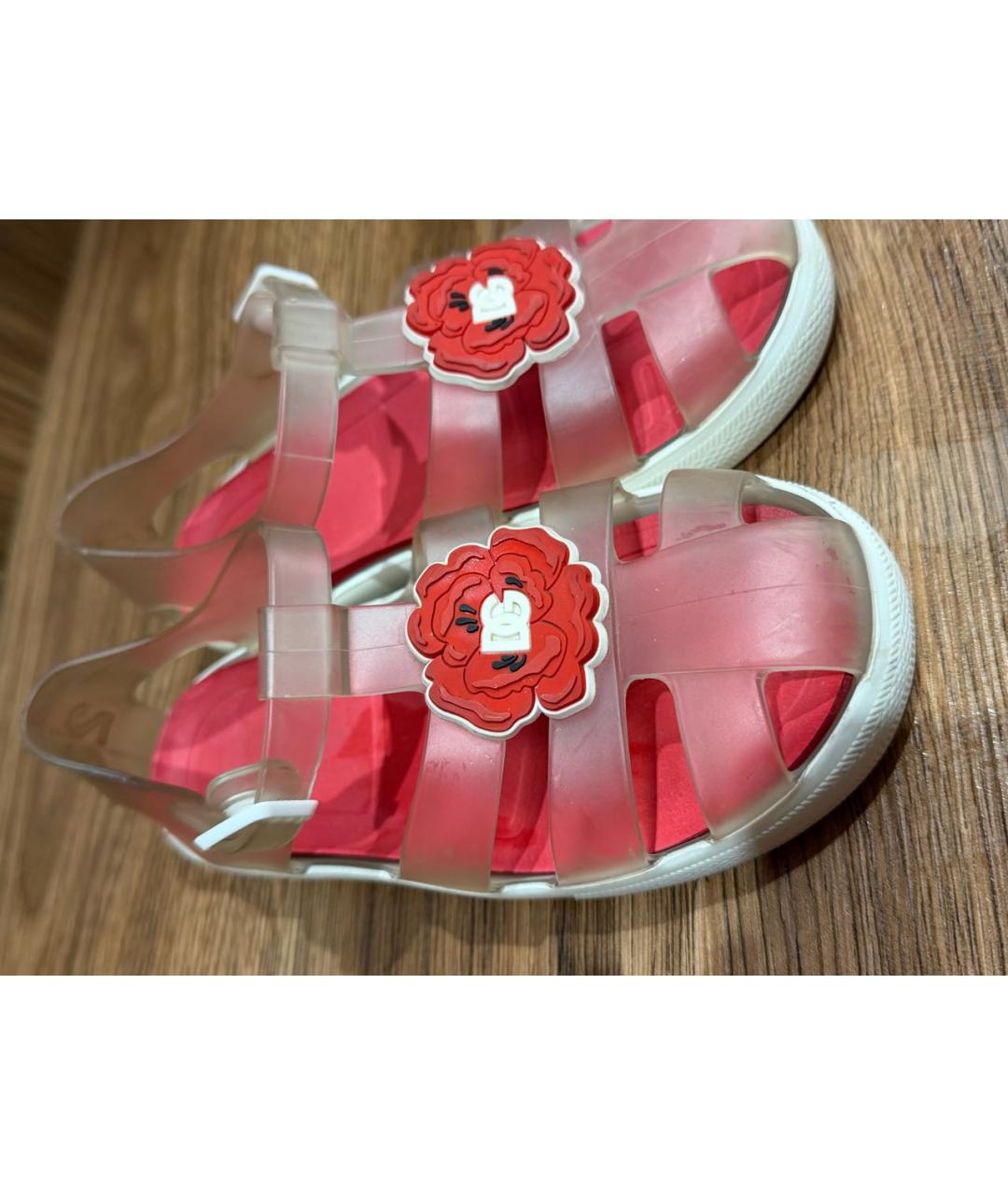 DOLCE&GABBANA Резиновые сандалии и шлепанцы, фото 3