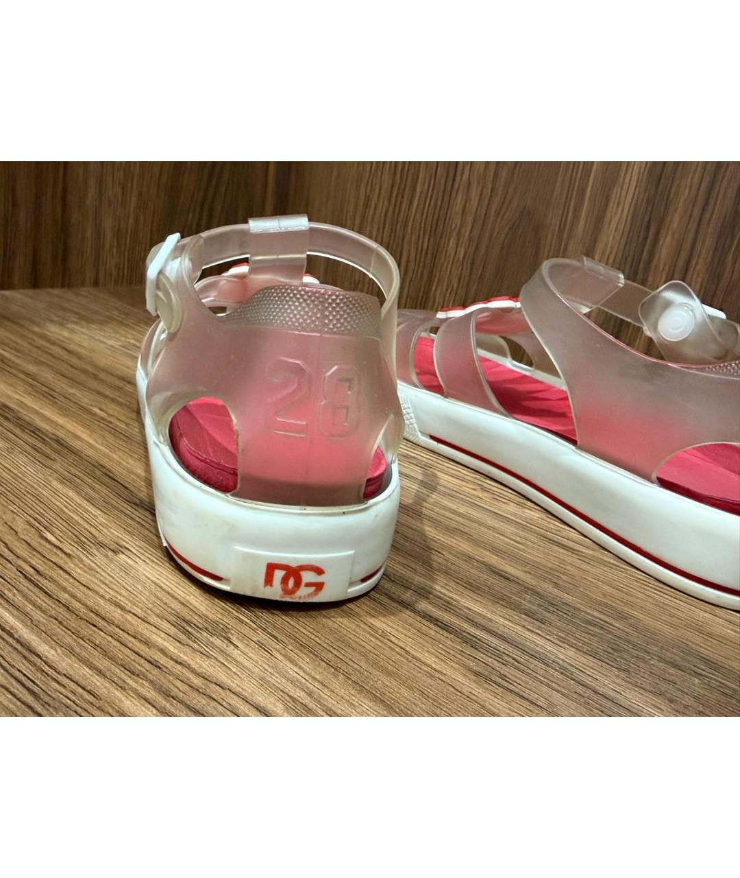 DOLCE&GABBANA Резиновые сандалии и шлепанцы, фото 5