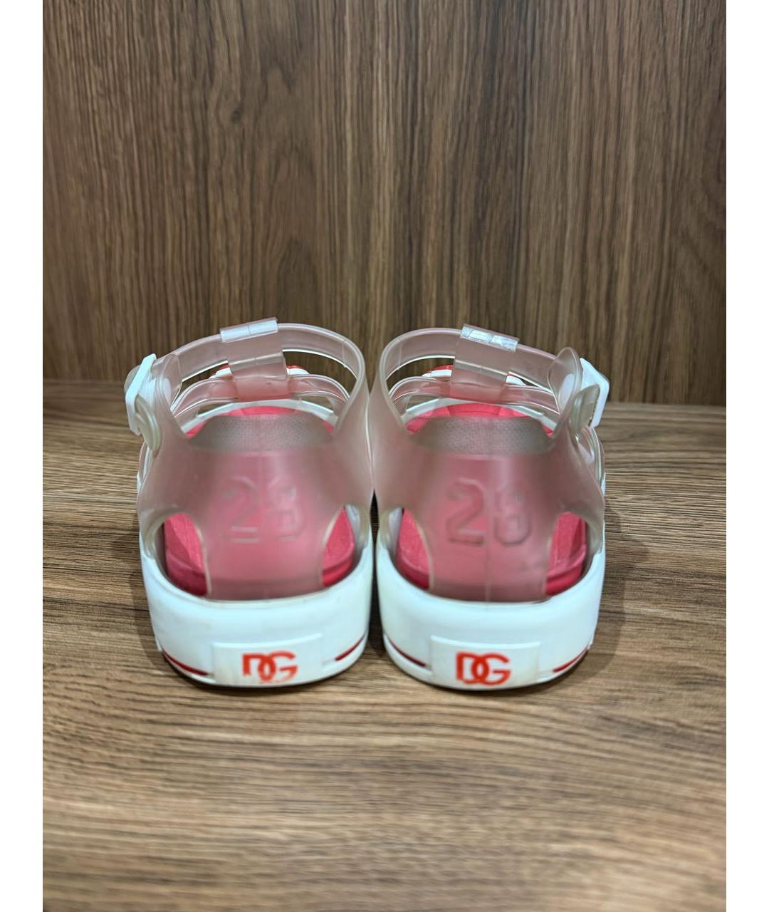 DOLCE&GABBANA Резиновые сандалии и шлепанцы, фото 4