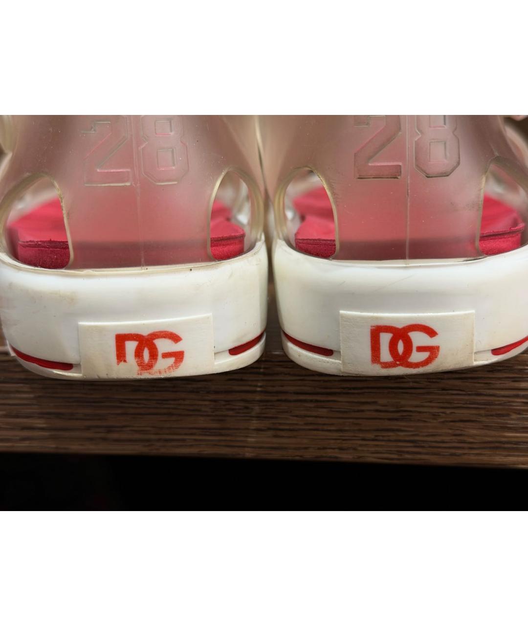 DOLCE&GABBANA Резиновые сандалии и шлепанцы, фото 6