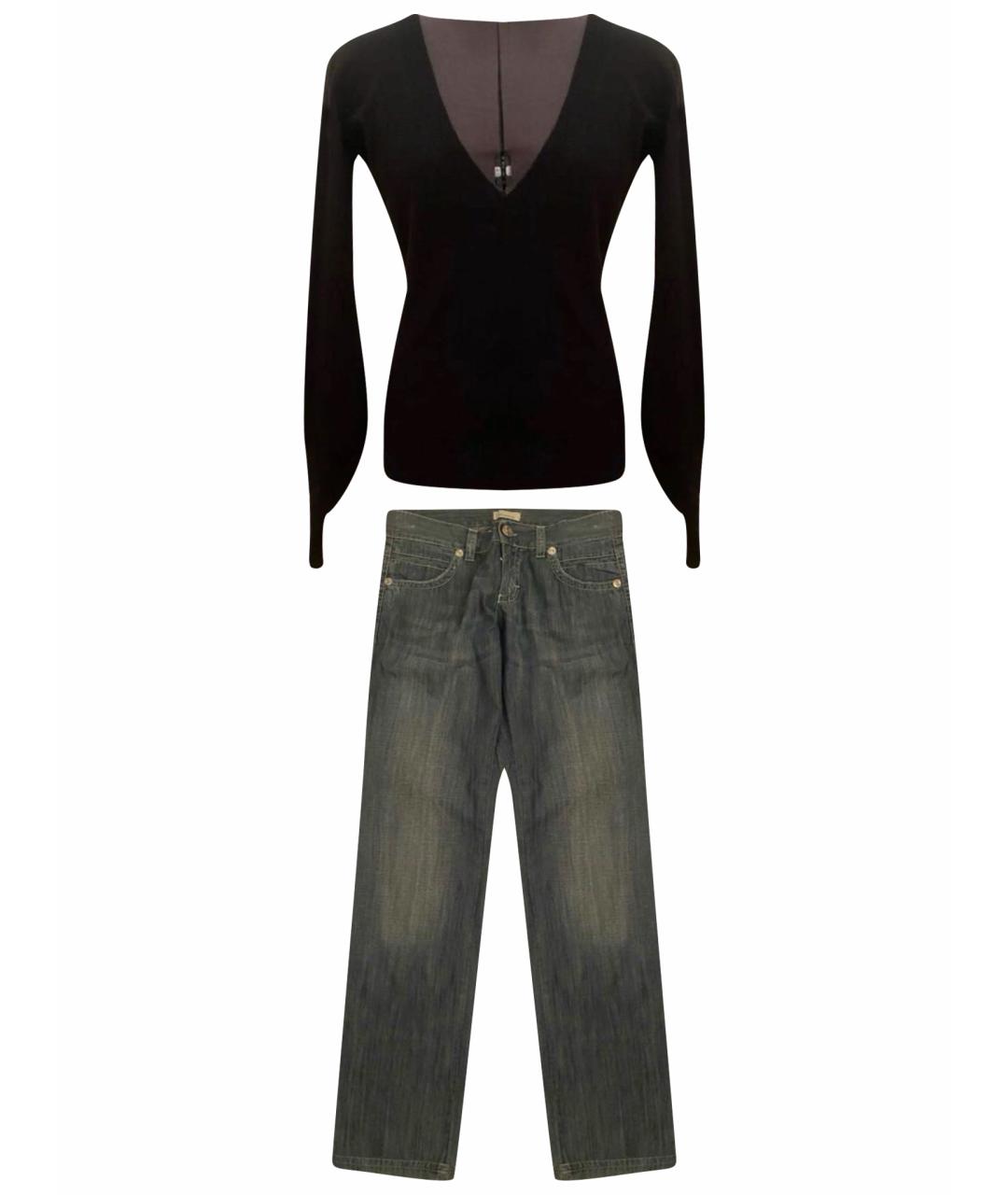 PINKO Черный костюм с брюками, фото 1