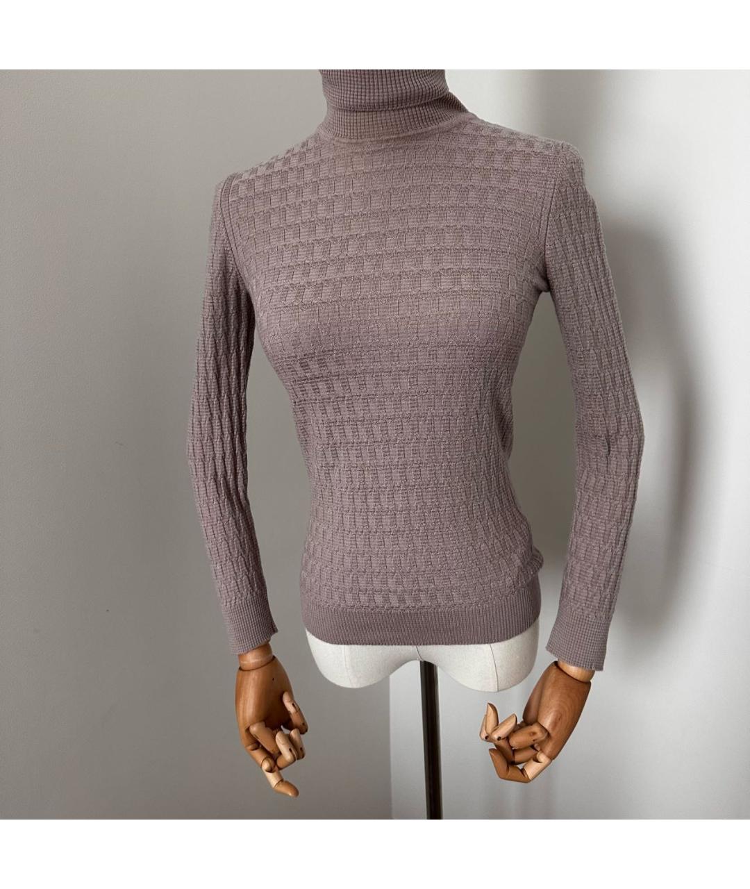 MISSONI Фиолетовая шерстяная водолазка, фото 5