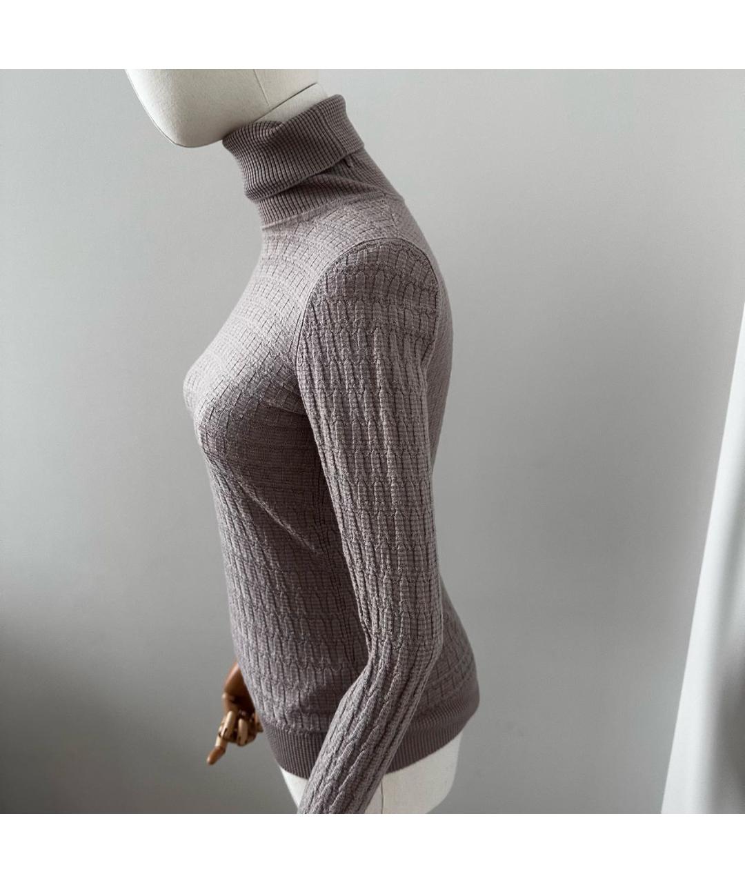 MISSONI Фиолетовая шерстяная водолазка, фото 6