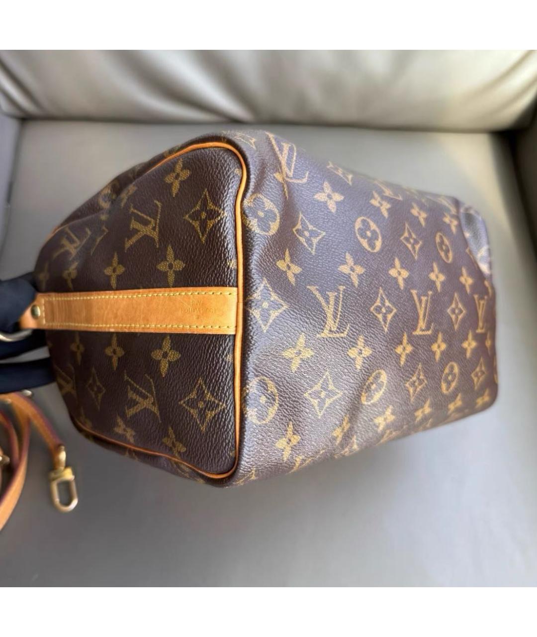 LOUIS VUITTON Коричневая сумка через плечо, фото 2