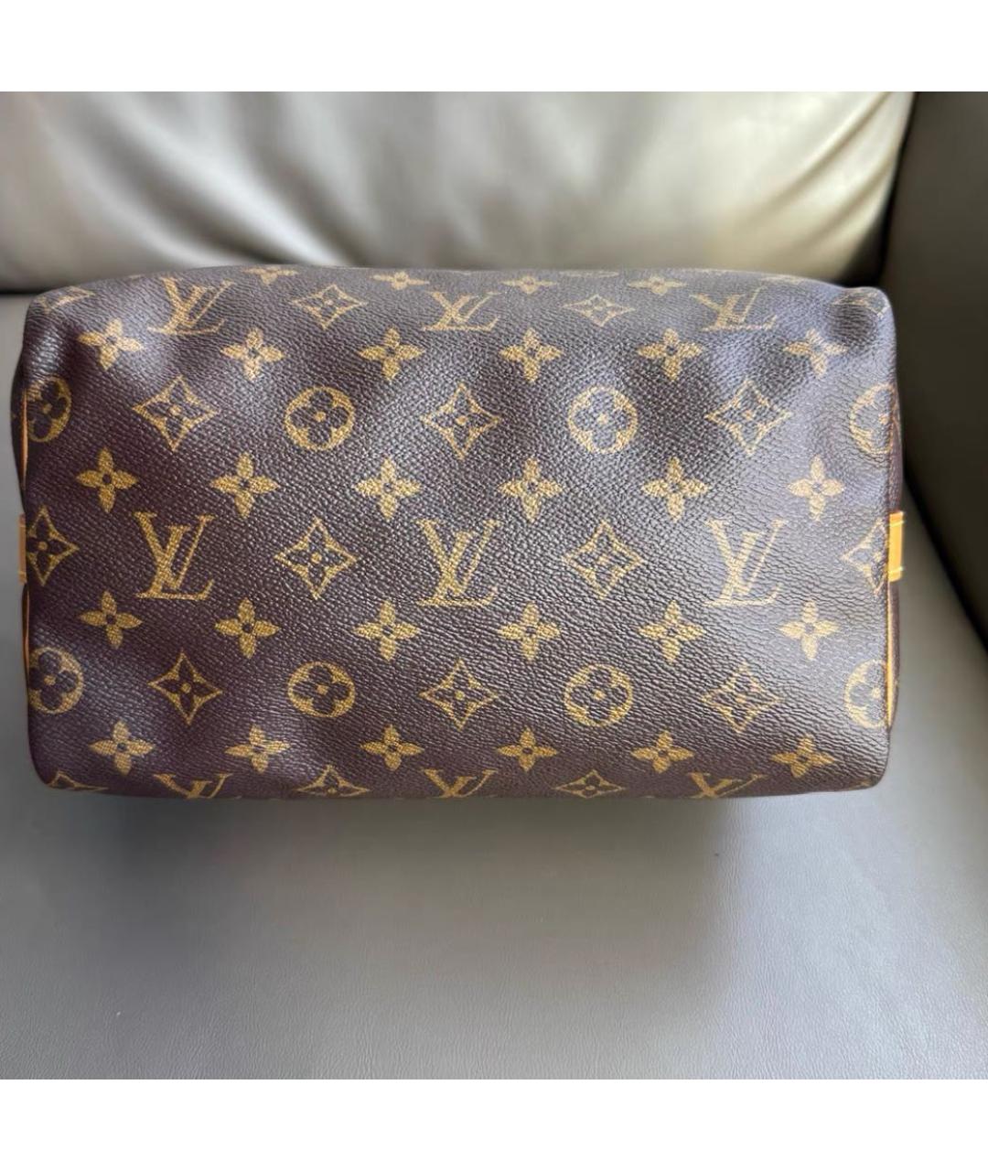 LOUIS VUITTON Коричневая сумка через плечо, фото 5