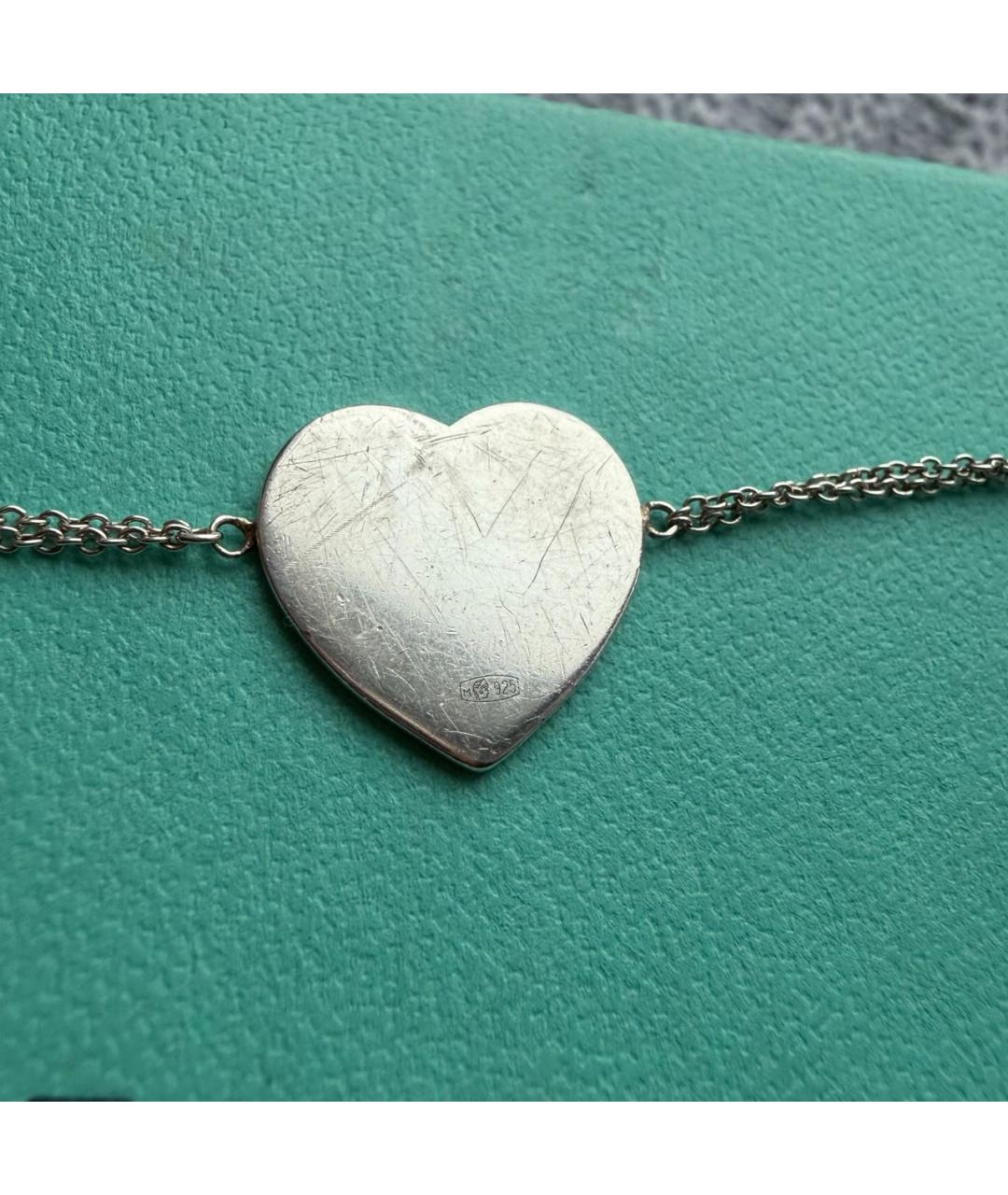 TIFFANY&CO Серебрянный серебряный браслет, фото 4