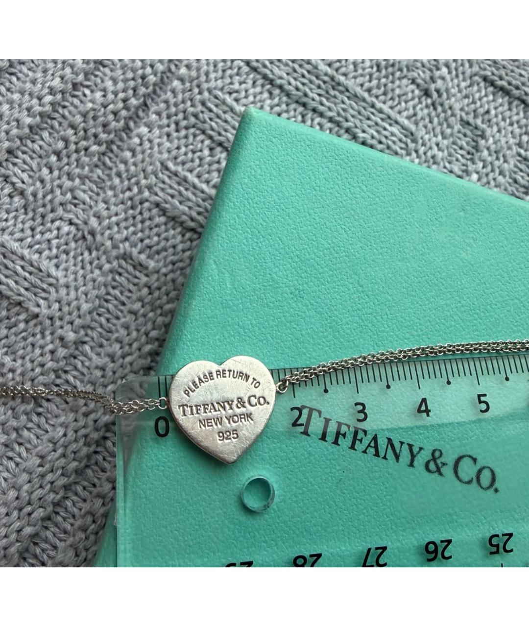 TIFFANY&CO Серебрянный серебряный браслет, фото 7