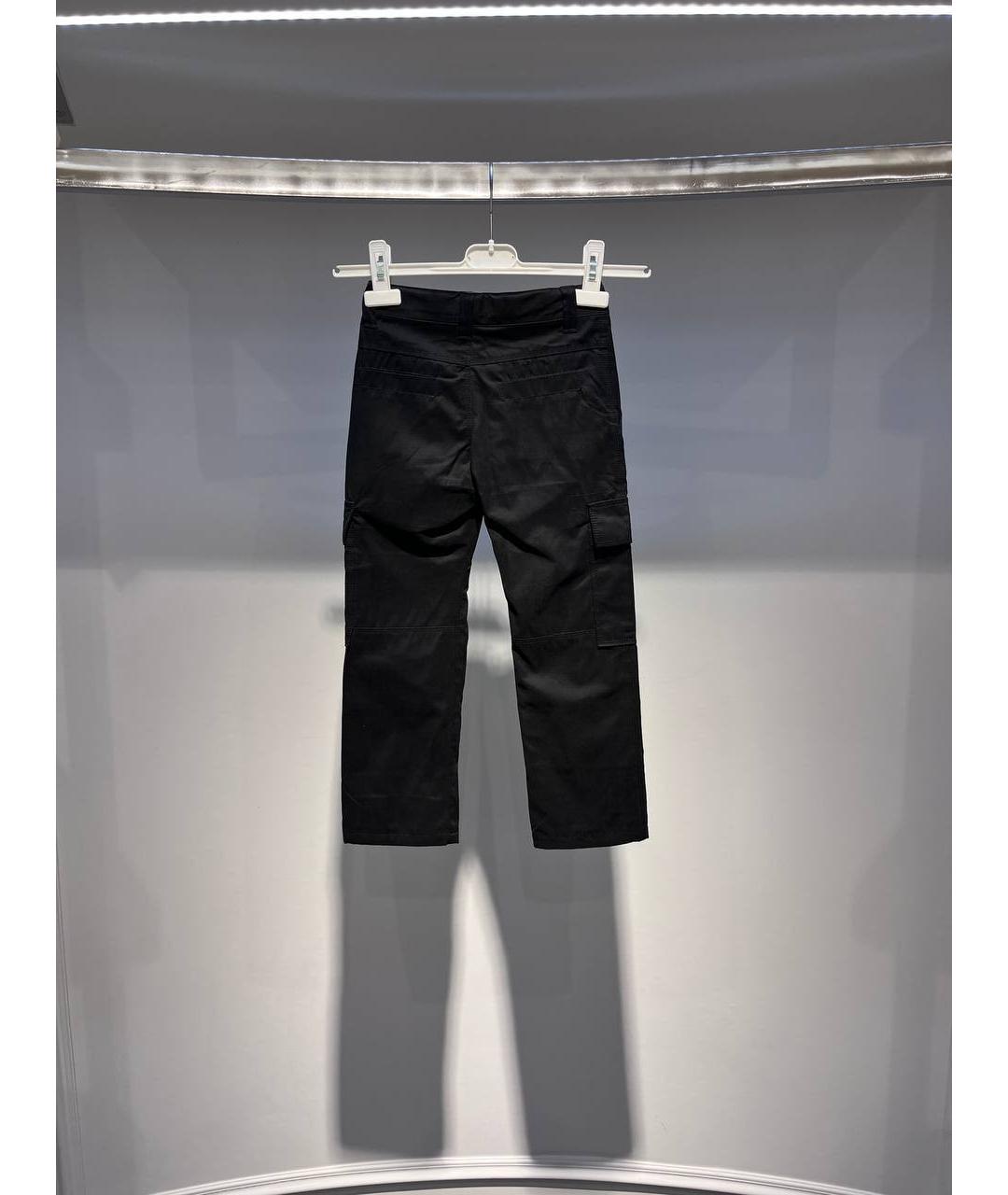 HUGO BOSS Черные хлопковые брюки и шорты, фото 3