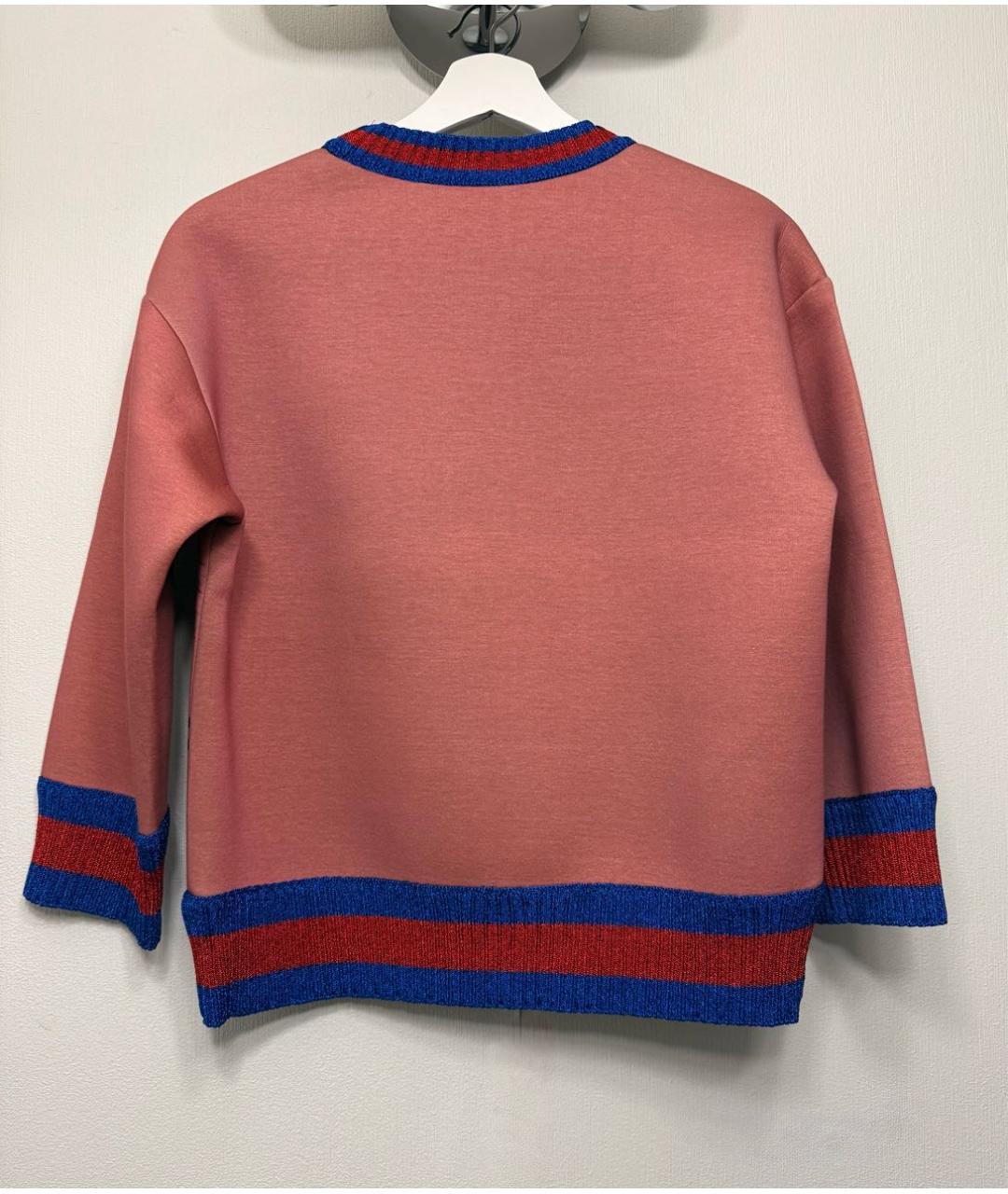 GUCCI Розовый джемпер / свитер, фото 2