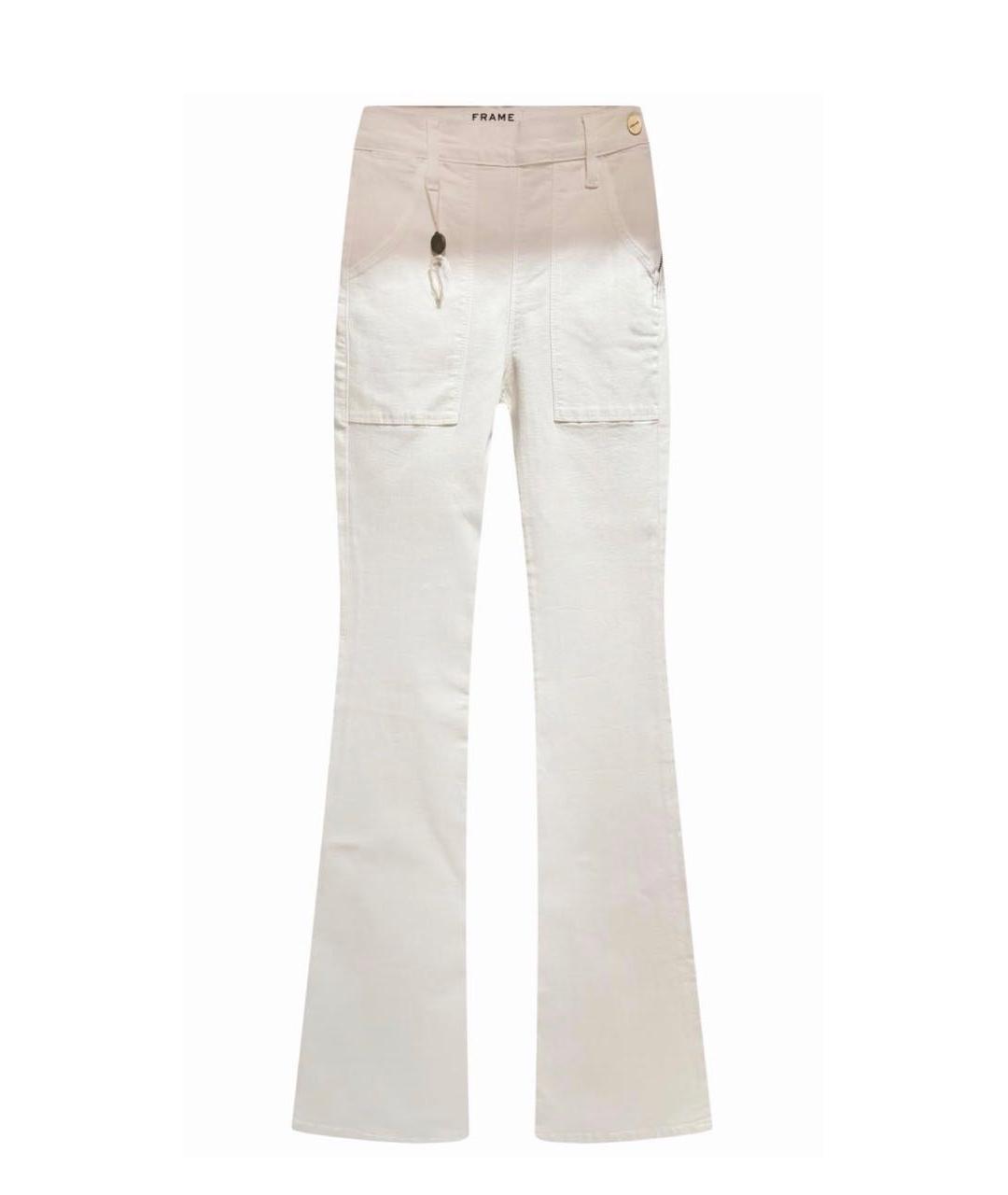 FRAME Белые хлопковые детские джинсы, фото 5