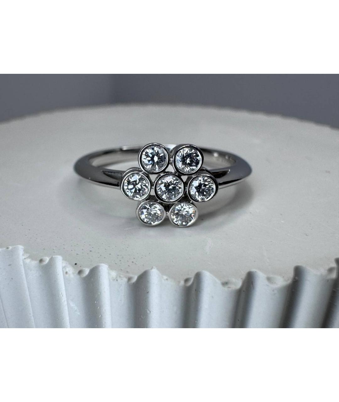 TIFFANY&CO Серебряное платиновое кольцо, фото 4
