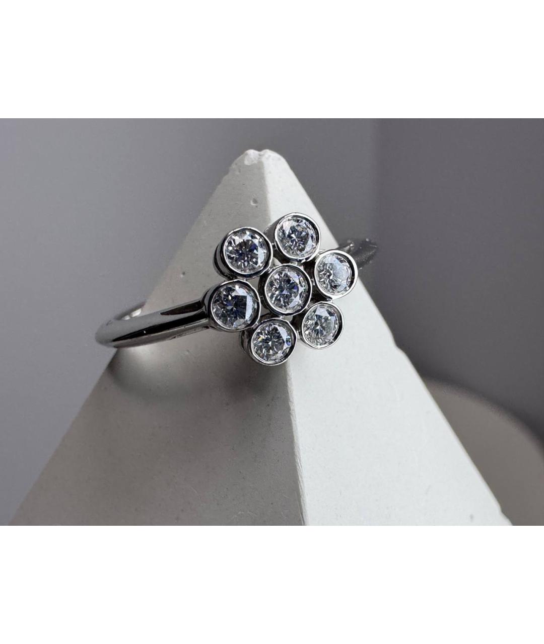 TIFFANY&CO Серебряное платиновое кольцо, фото 6