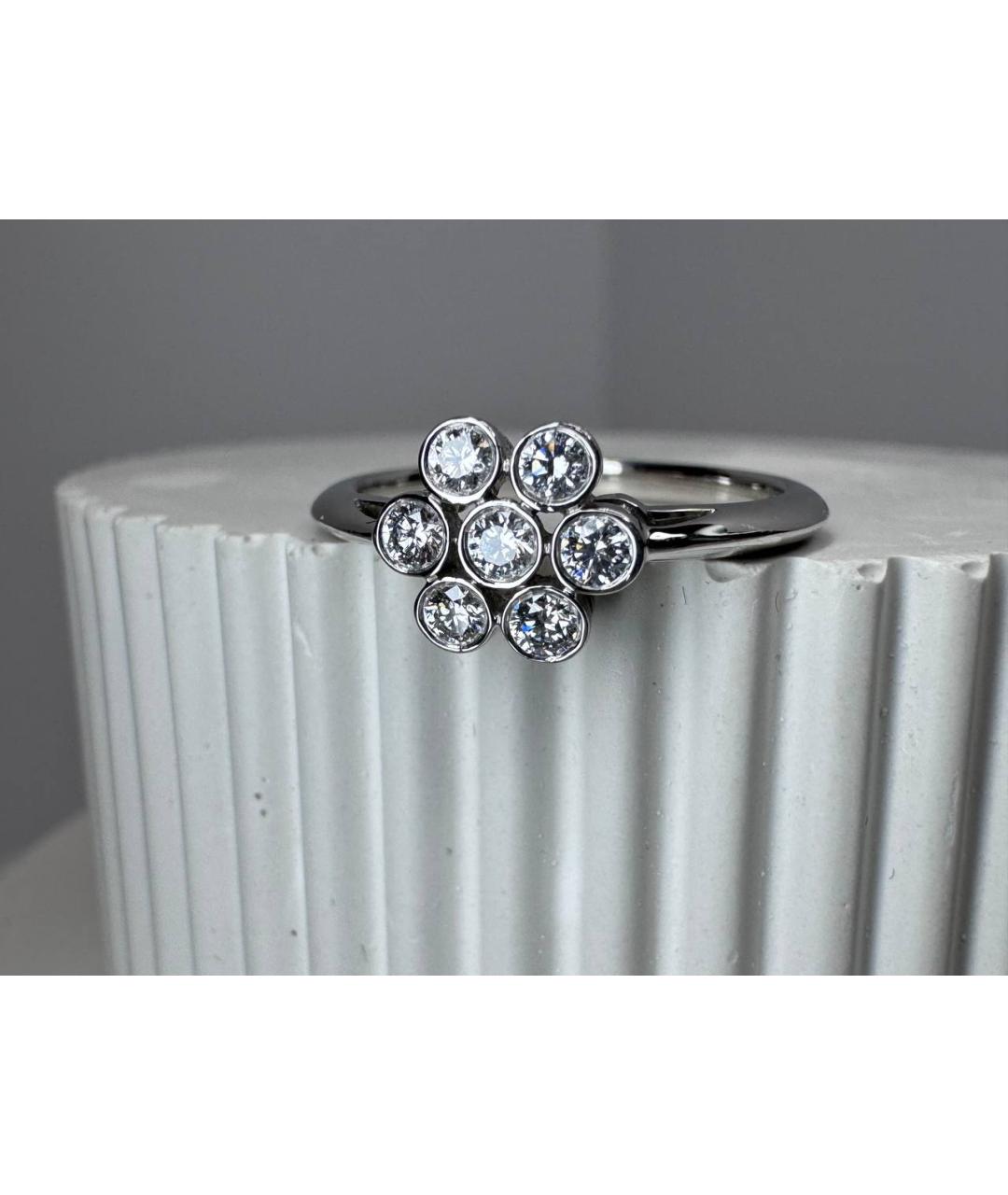 TIFFANY&CO Серебряное платиновое кольцо, фото 7