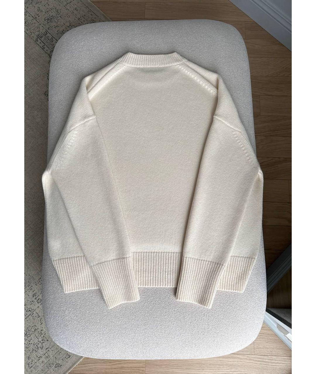 12 STOREEZ Белый кашемировый джемпер / свитер, фото 4