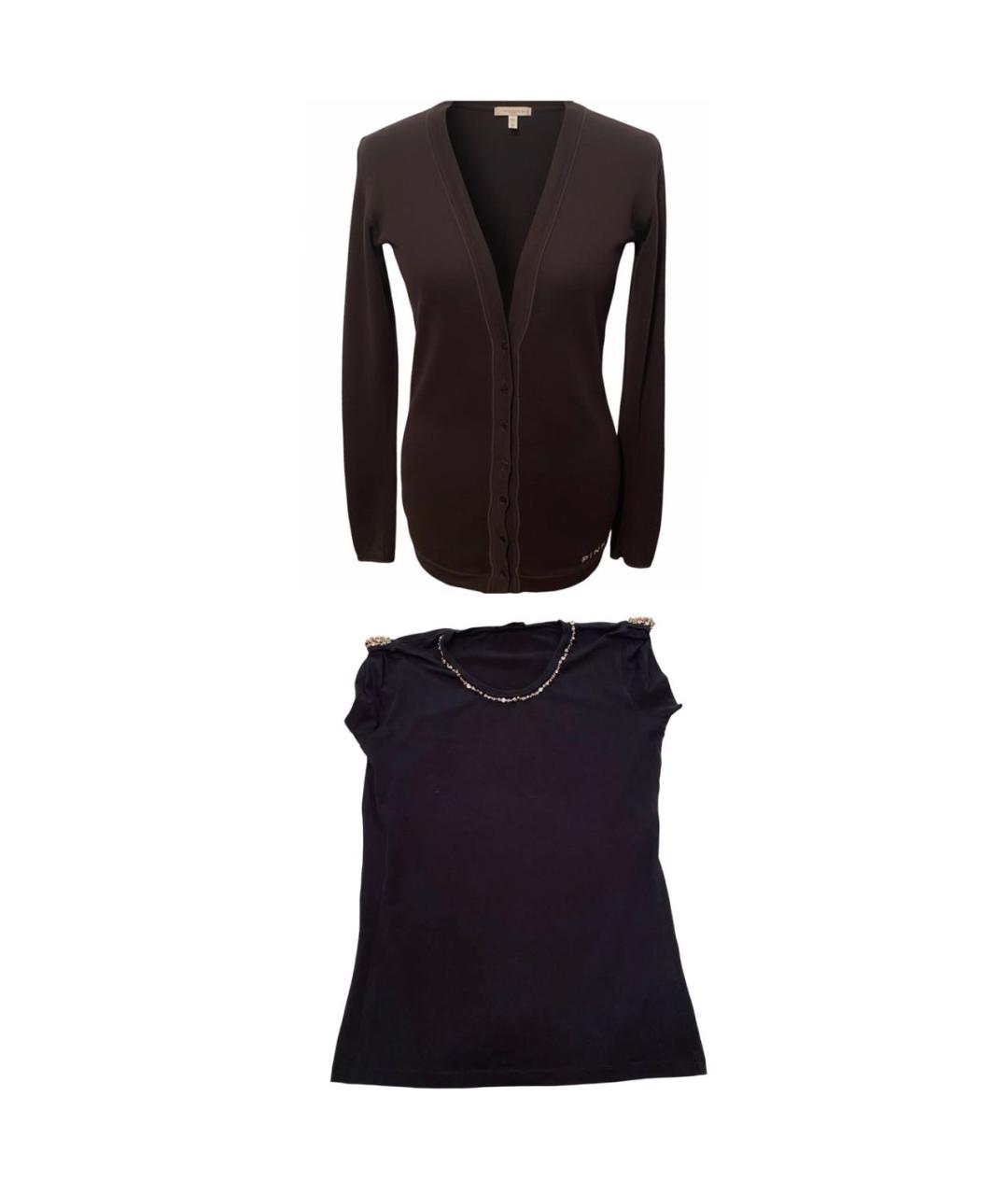 PINKO Черный кардиган, фото 9