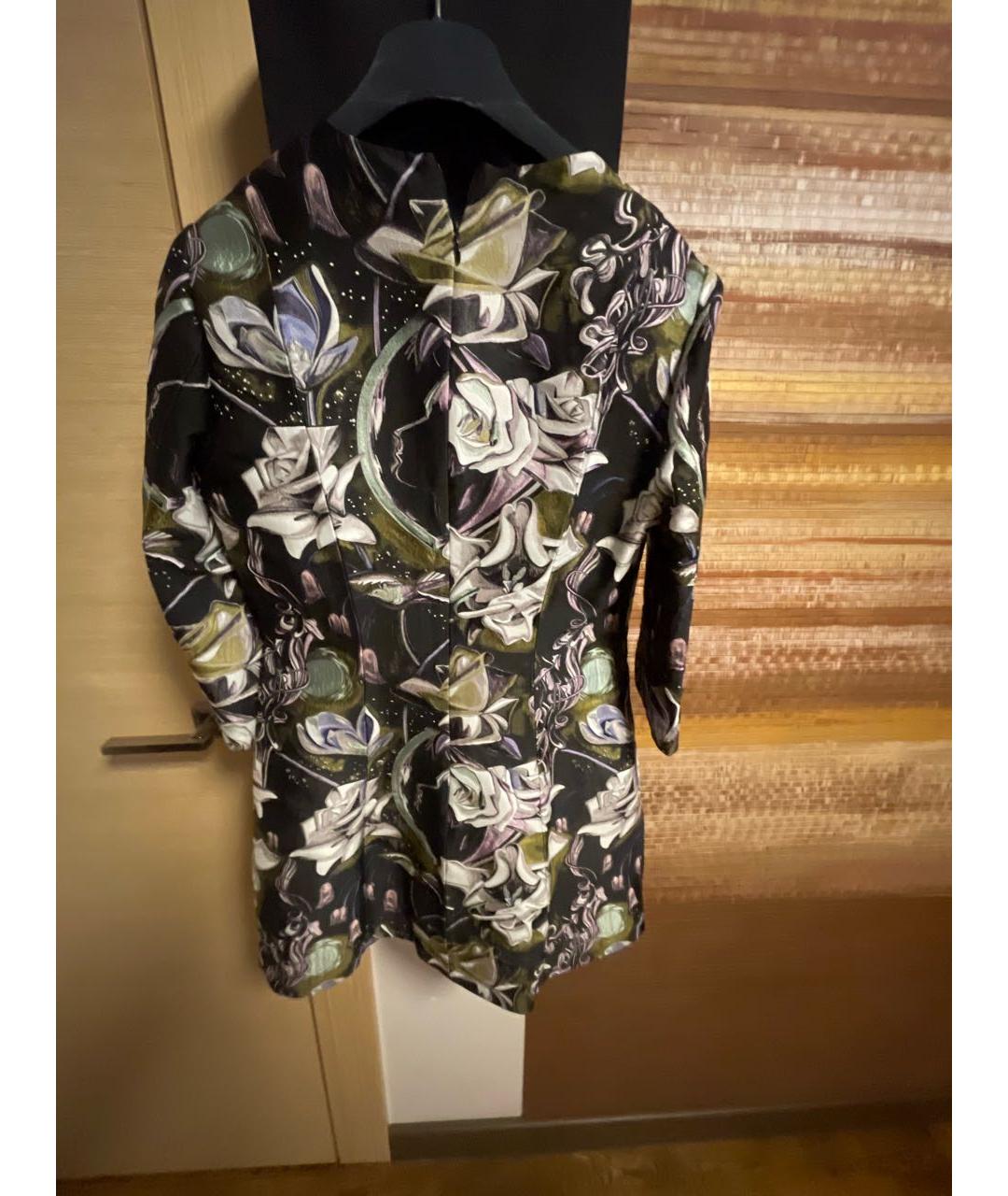 CHRISTIAN DIOR Черное шелковое повседневное платье, фото 2